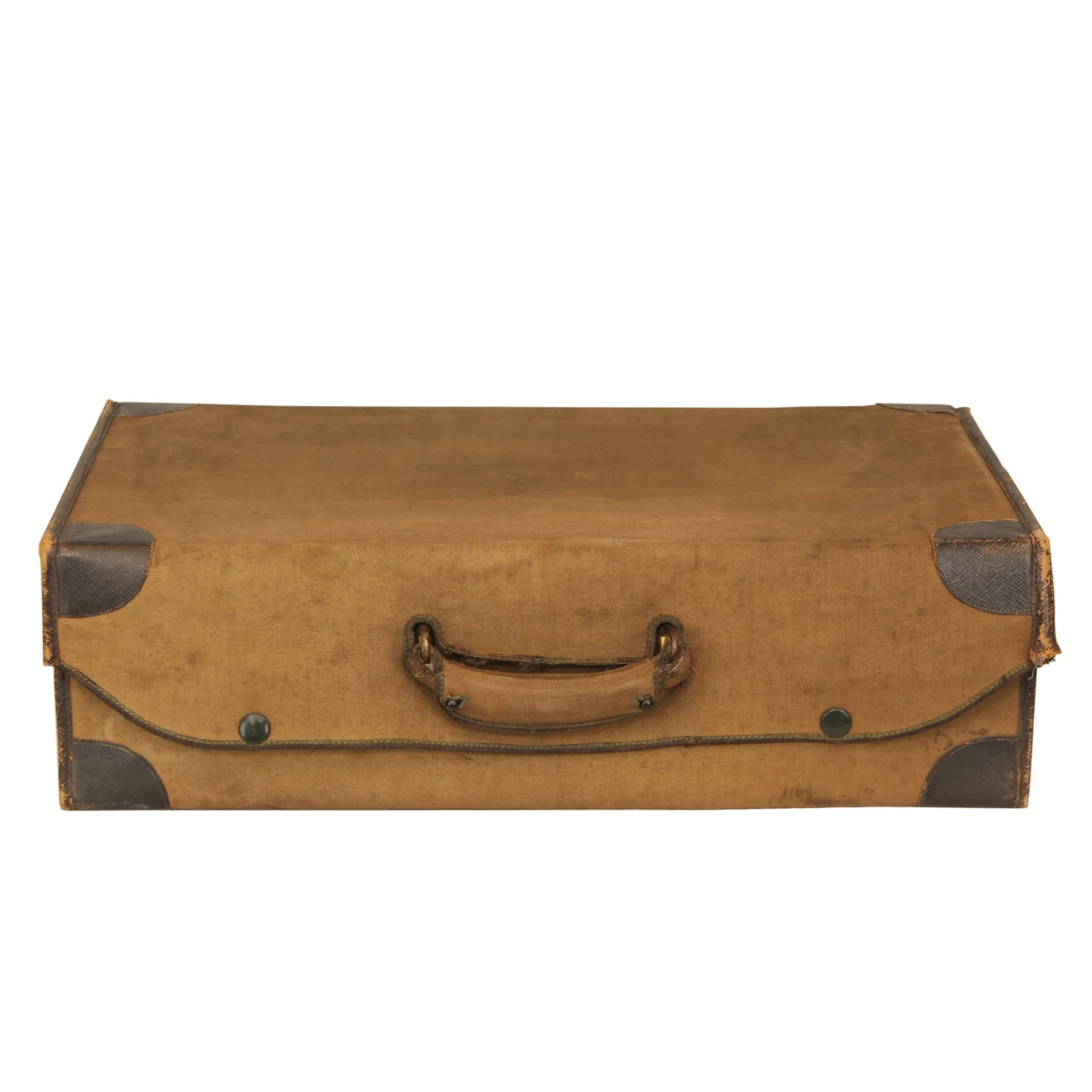 Antique Leather-Cased Gentleman's Vanity Case with Sterling Silver Accessories - Image 3