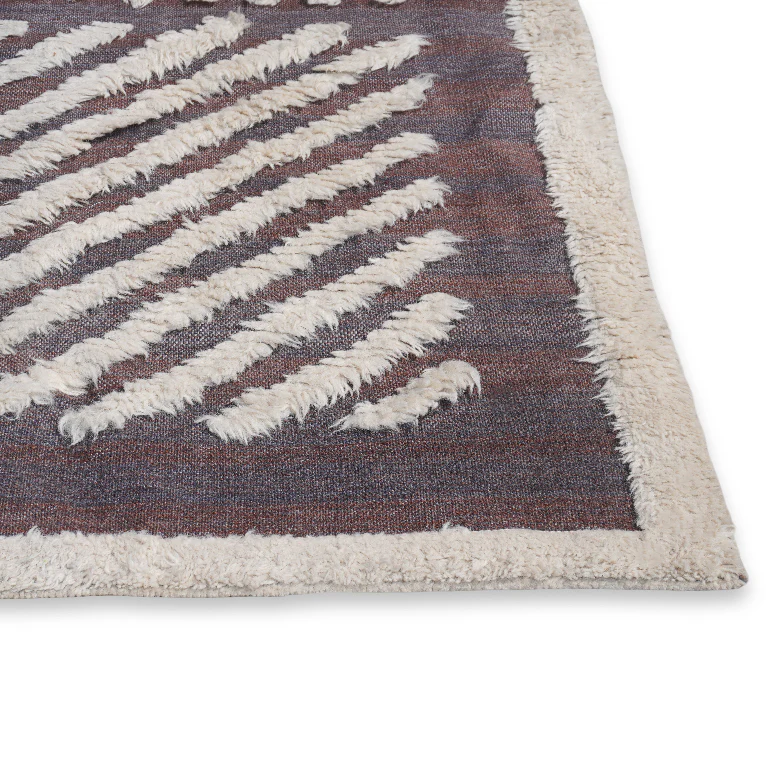 Beauvais Handwoven Wool Carpet (8 ft 9 in x 7 ft) - Image 3