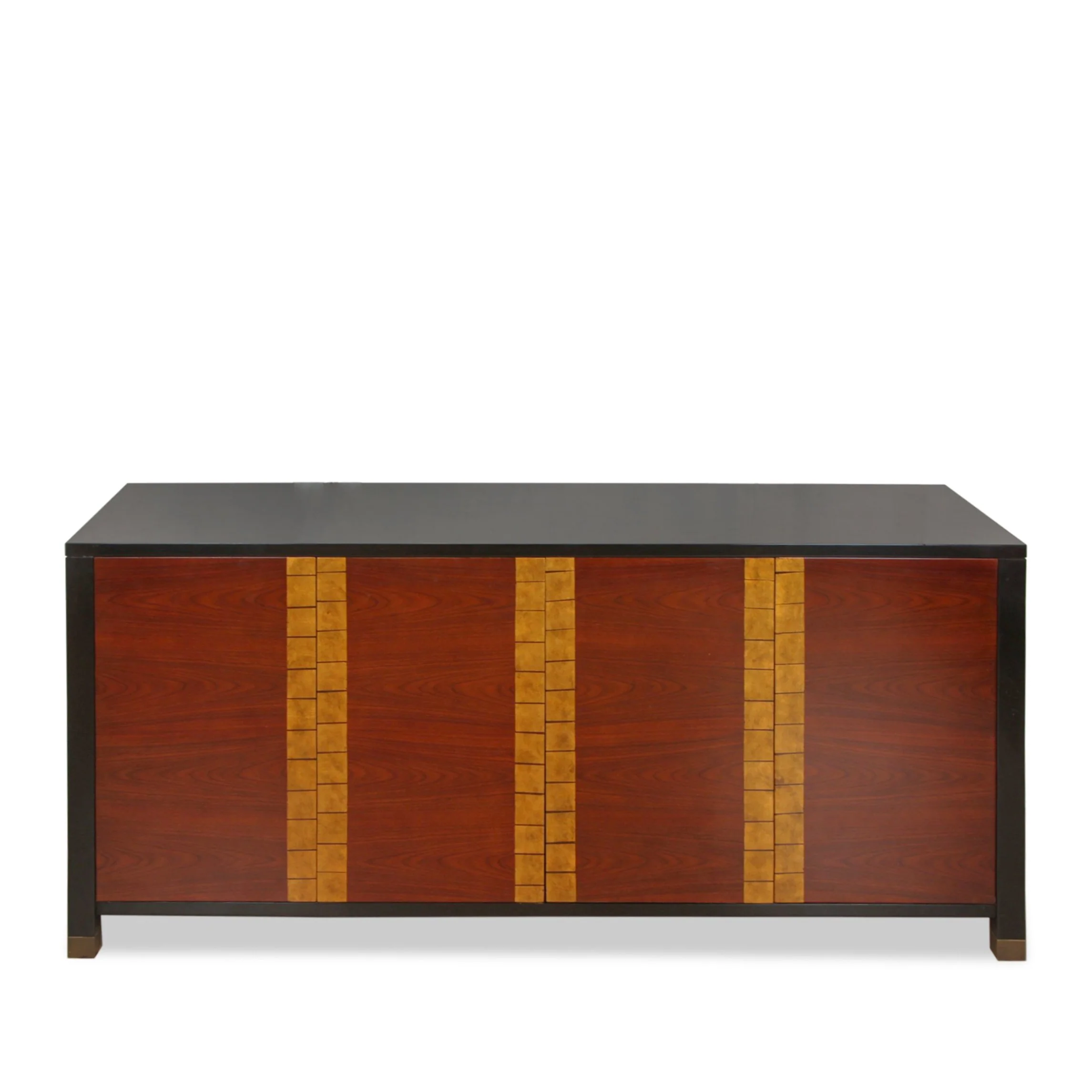 Bolier & Co. Occasional Black Lacquer Cabinet Credenza - Image 3