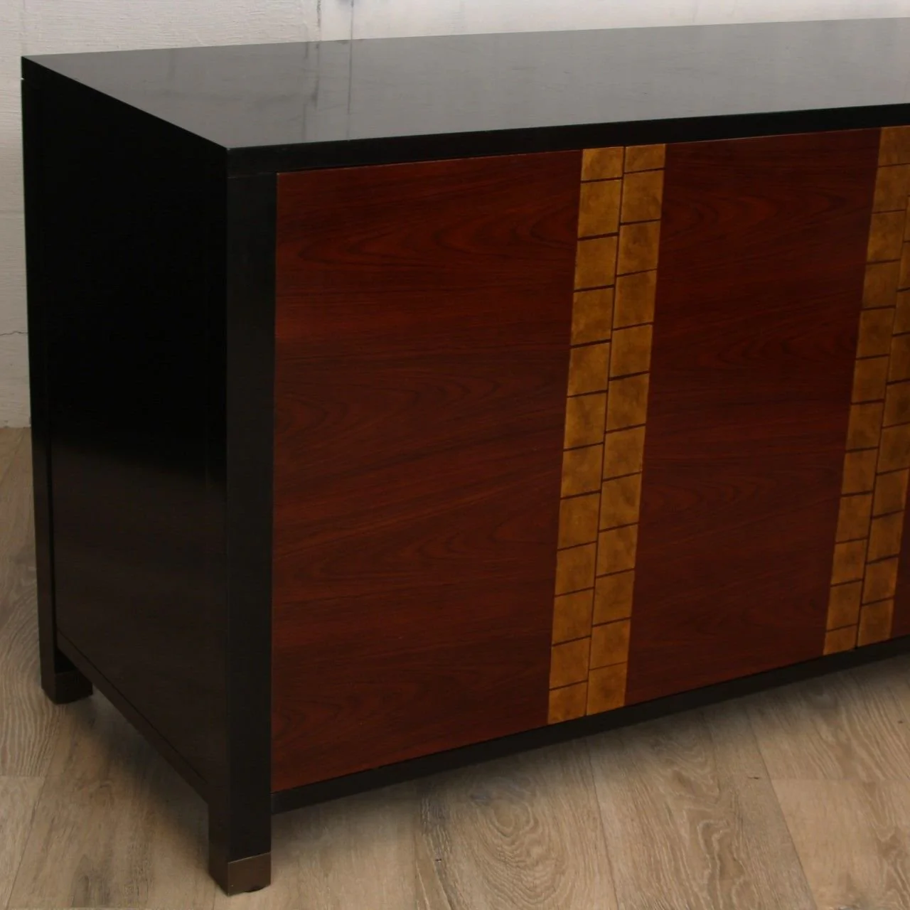 Bolier & Co. Occasional Black Lacquer Cabinet Credenza - Image 4