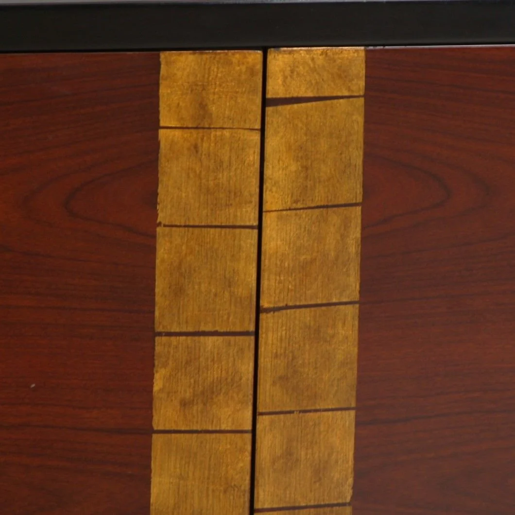 Bolier & Co. Occasional Black Lacquer Cabinet Credenza - Image 5