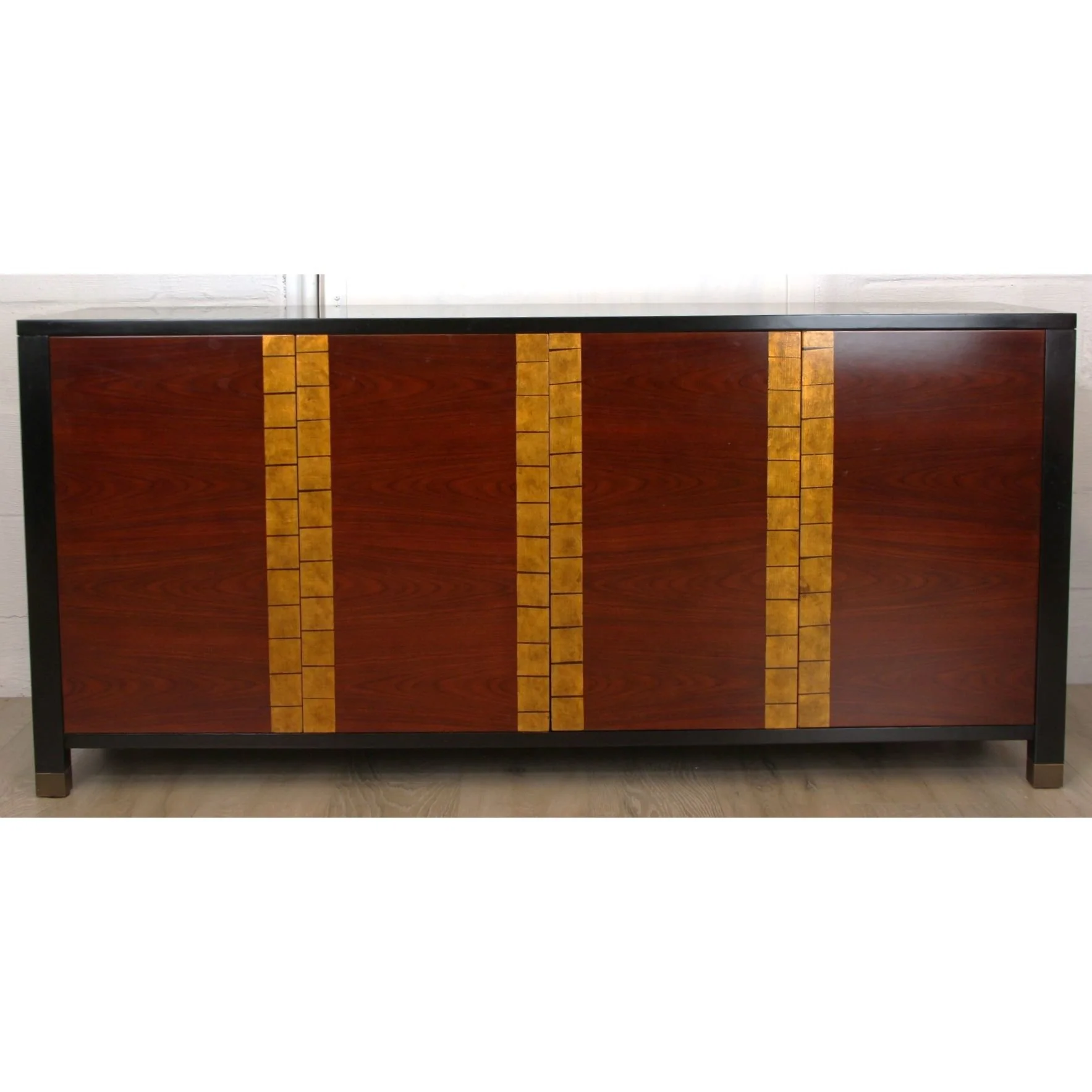 Bolier & Co. Occasional Black Lacquer Cabinet Credenza - Image 6