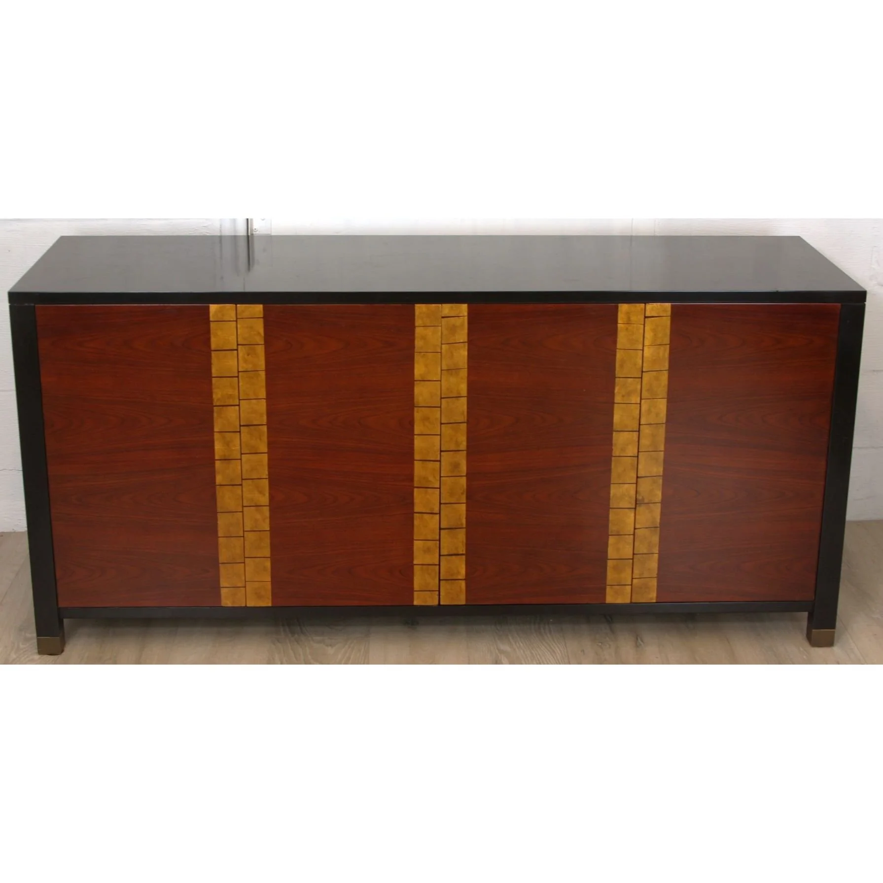 Bolier & Co. Occasional Black Lacquer Cabinet Credenza - Image 8