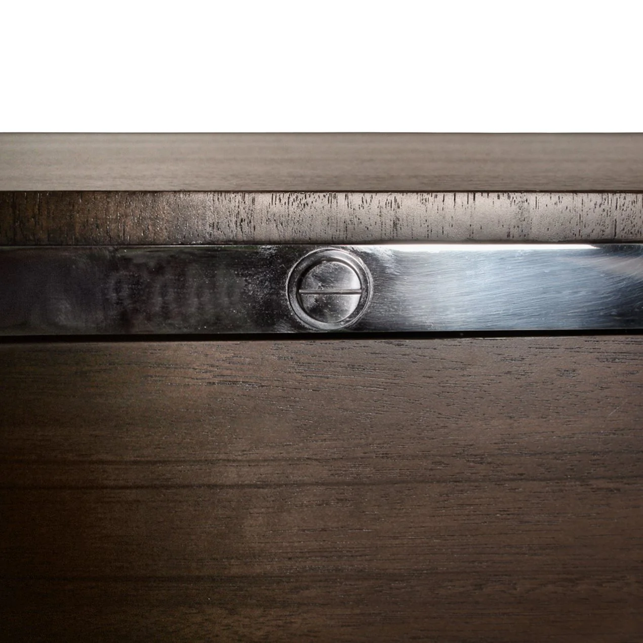 Contemporary Dresser with Silver Pulls - Image 6