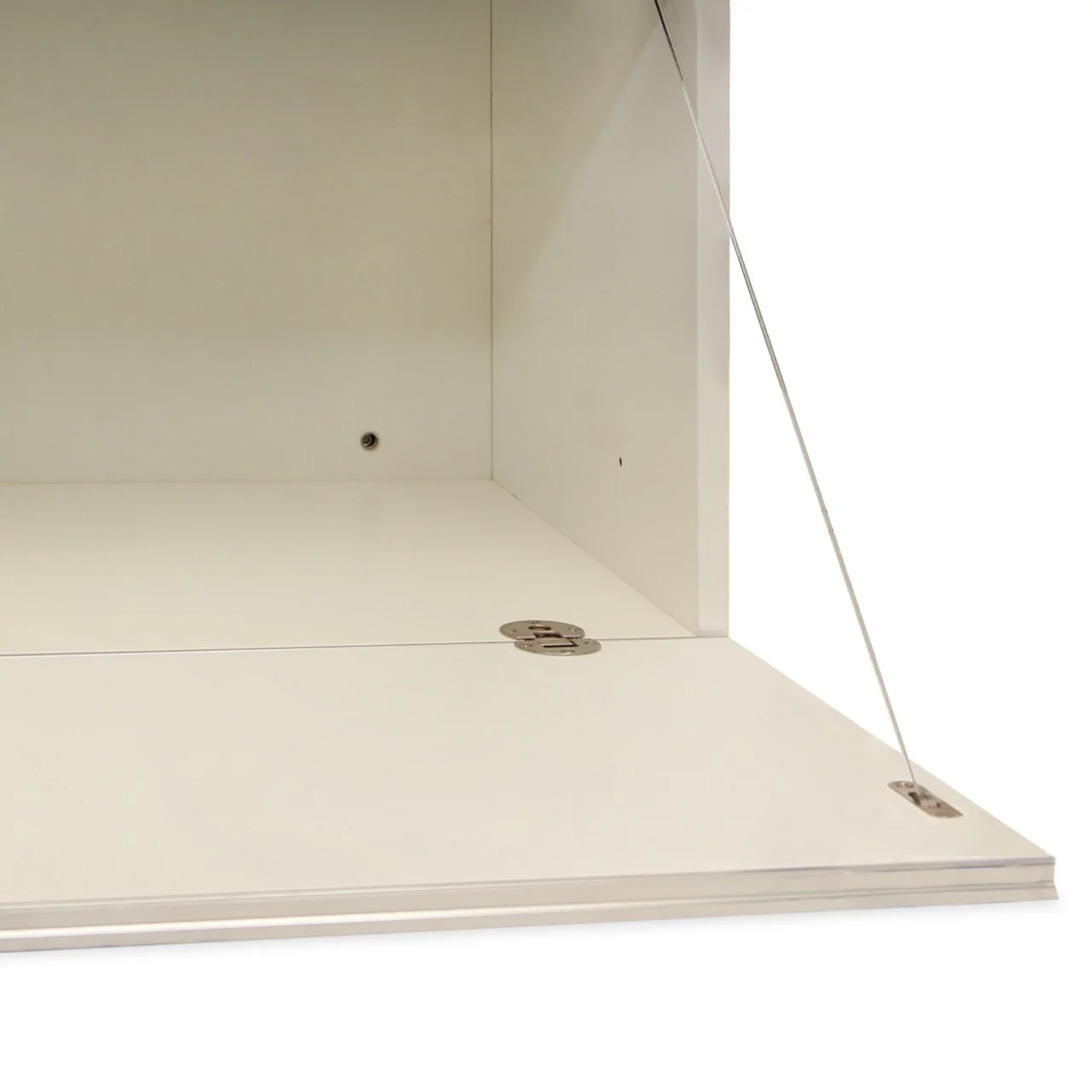 Custom Contemporary Wall Shelves and Cabinet - Image 7