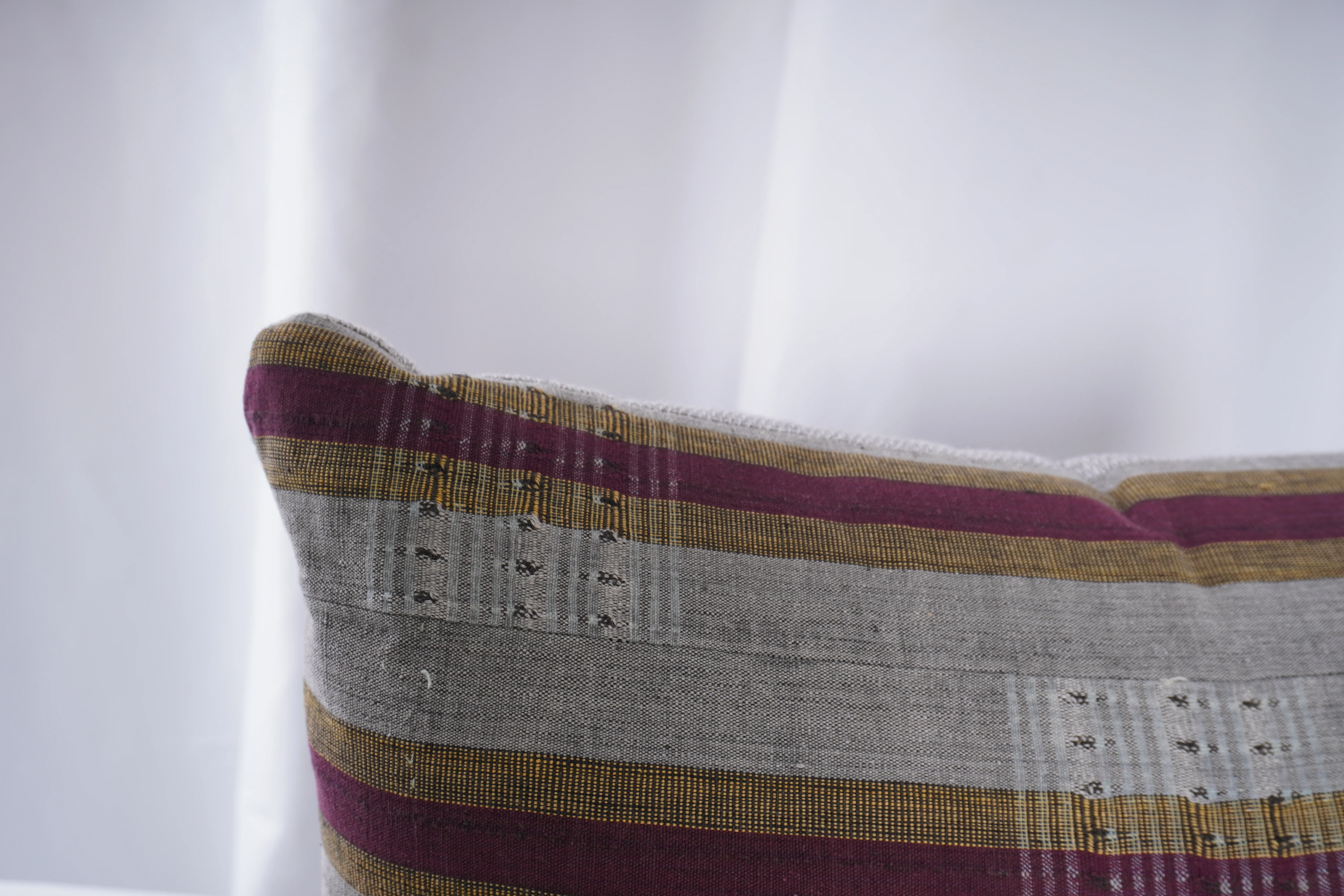 Custom Kilim and Boho Decorative Pillows, Set of 3 - Image 5