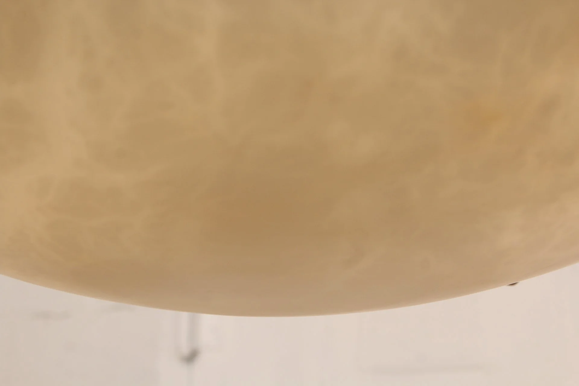 French Empire Style Alabaster and Brass Chandelier - Gold Finish - Image 17