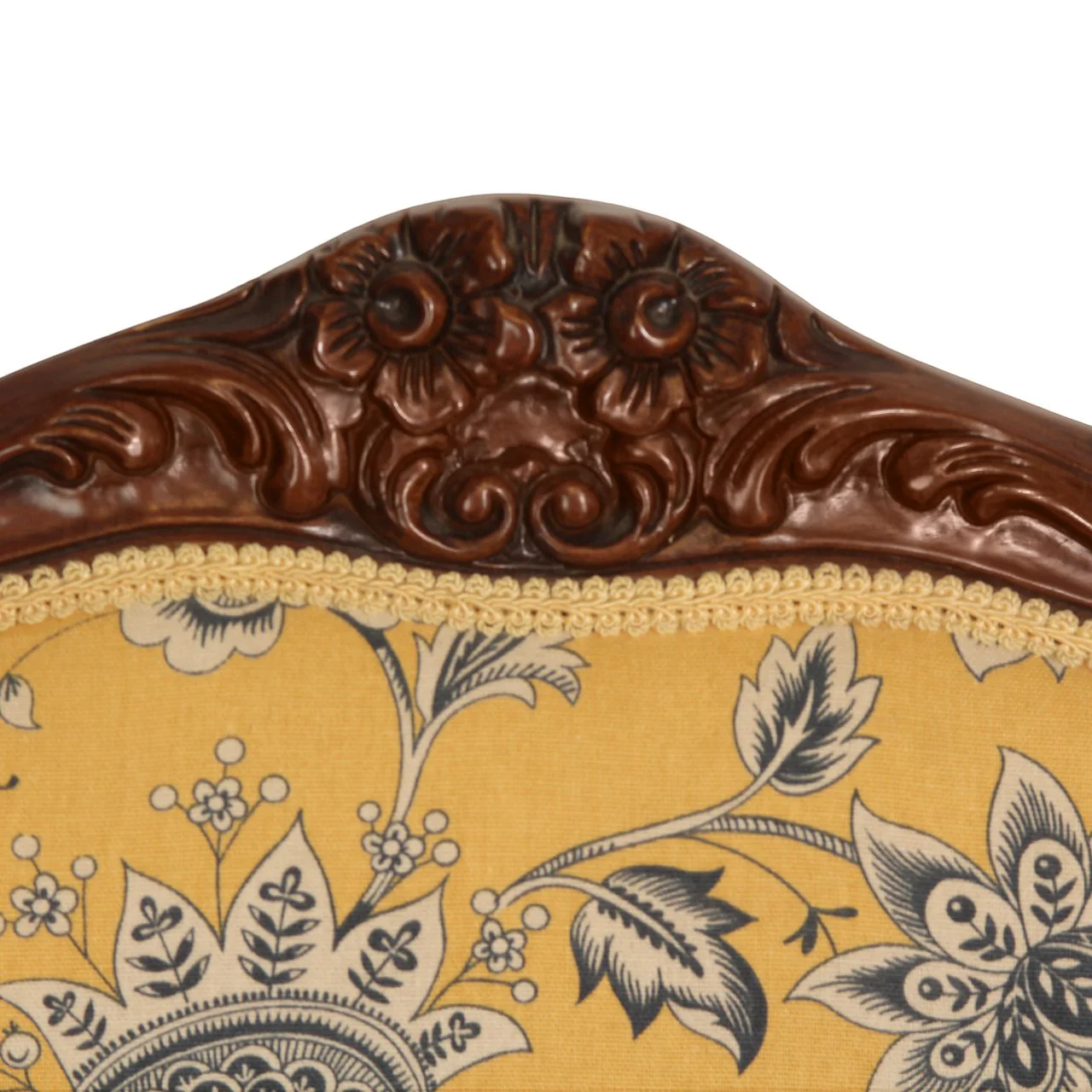 French Vintage Walnut Louis XV Armchairs, Pair - Image 3
