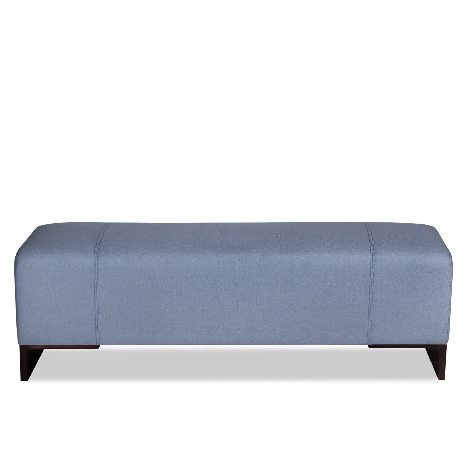 Holly Hunt Arakan Bench w Holland and Sherry Upholstery - Image 3