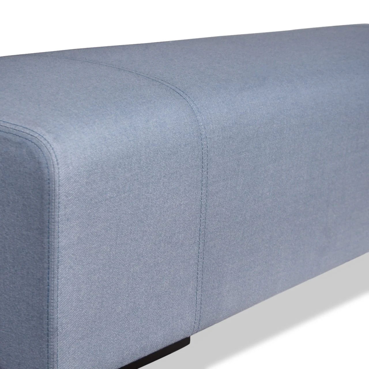 Holly Hunt Arakan Bench w Holland and Sherry Upholstery - Image 6
