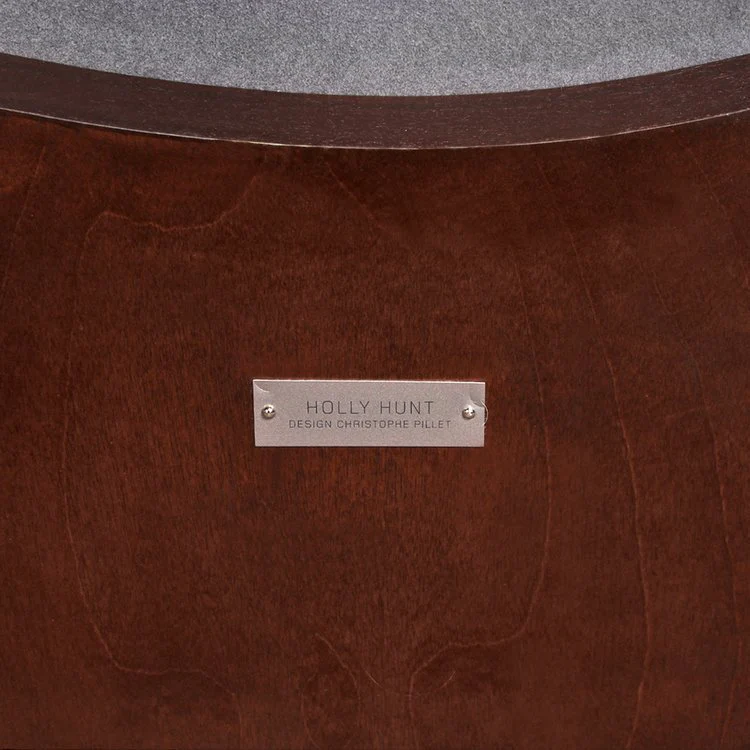 Holly Hunt Curved Back Loveseat - Image 12