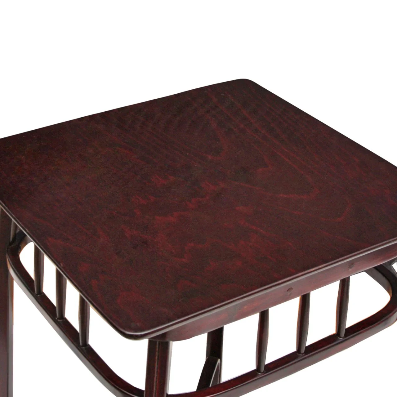 Jacob & Josef Kohn Bentwood Secession Ebonized Art Nouveau Side Table for Gustav Siegel, Vienna - Image 3