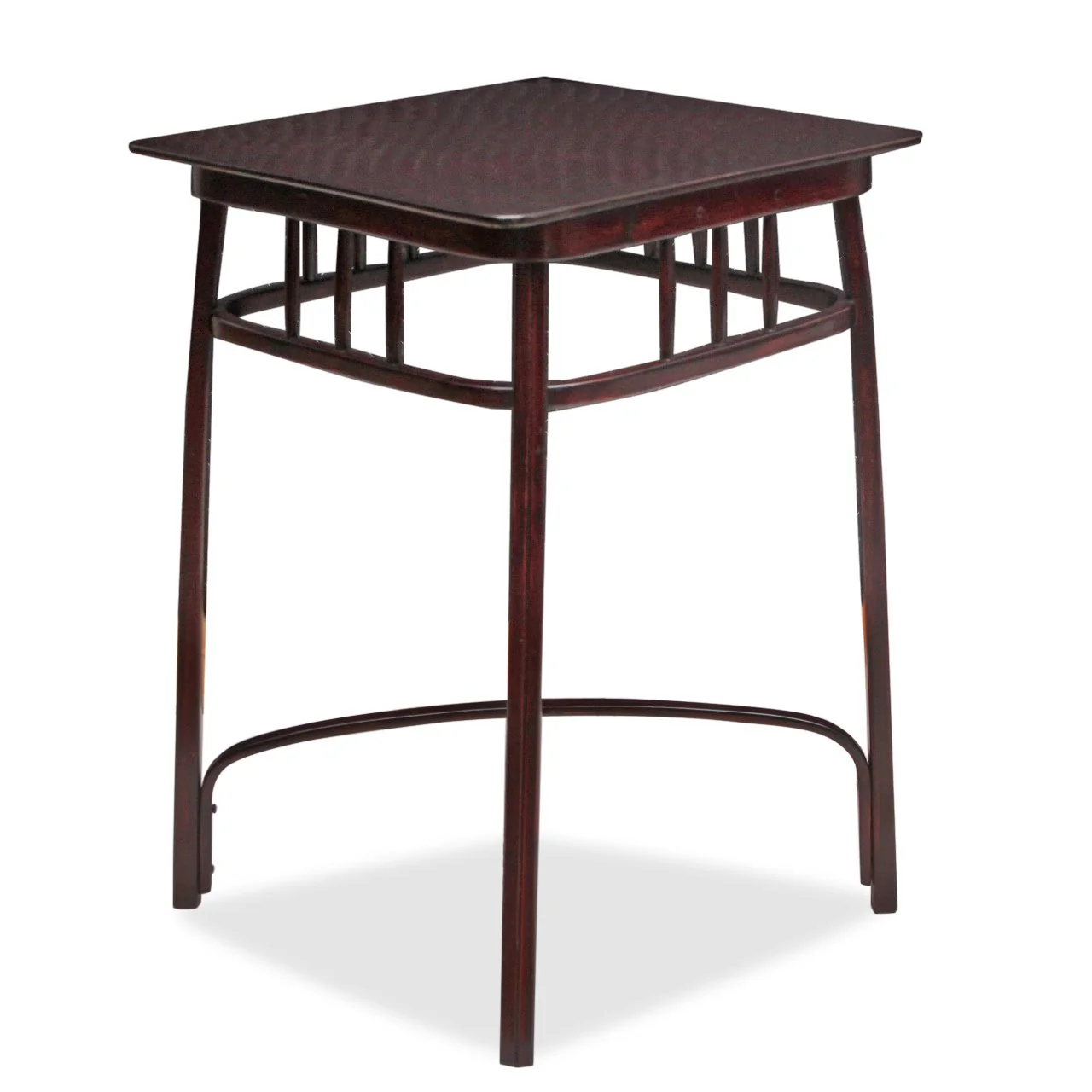 Jacob & Josef Kohn Bentwood Secession Ebonized Art Nouveau Side Table for Gustav Siegel, Vienna - Image 4