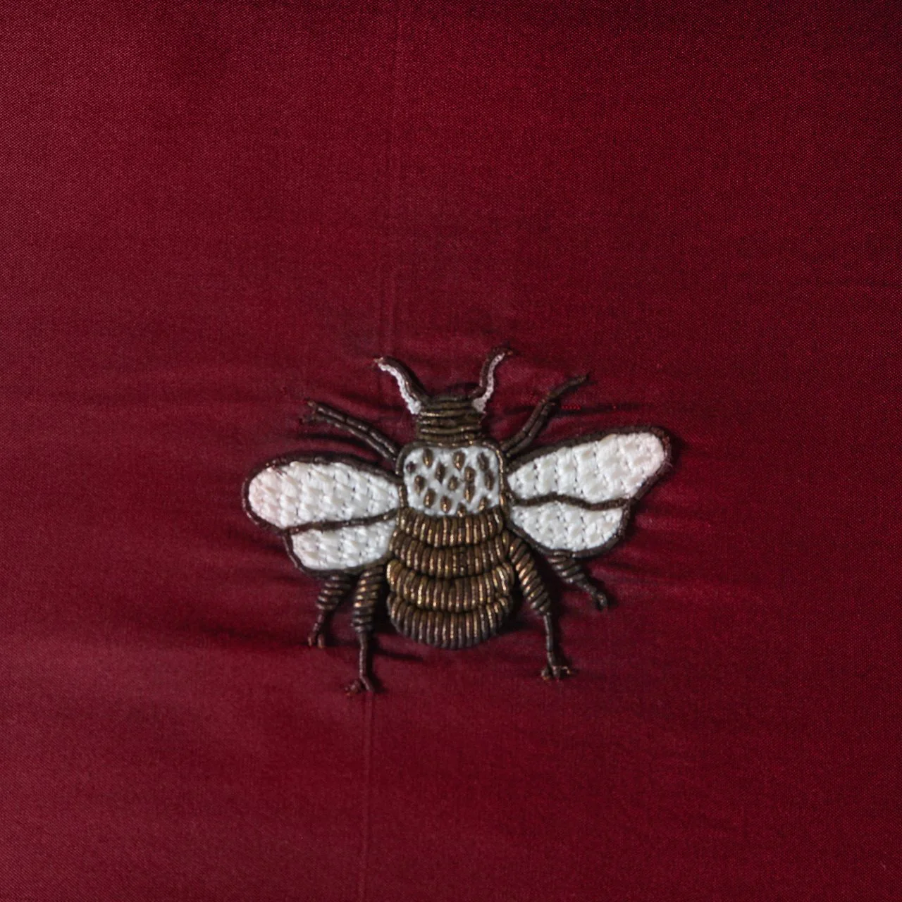 Jean Francois Lesage Custom Embroidered Pillow - Image 3