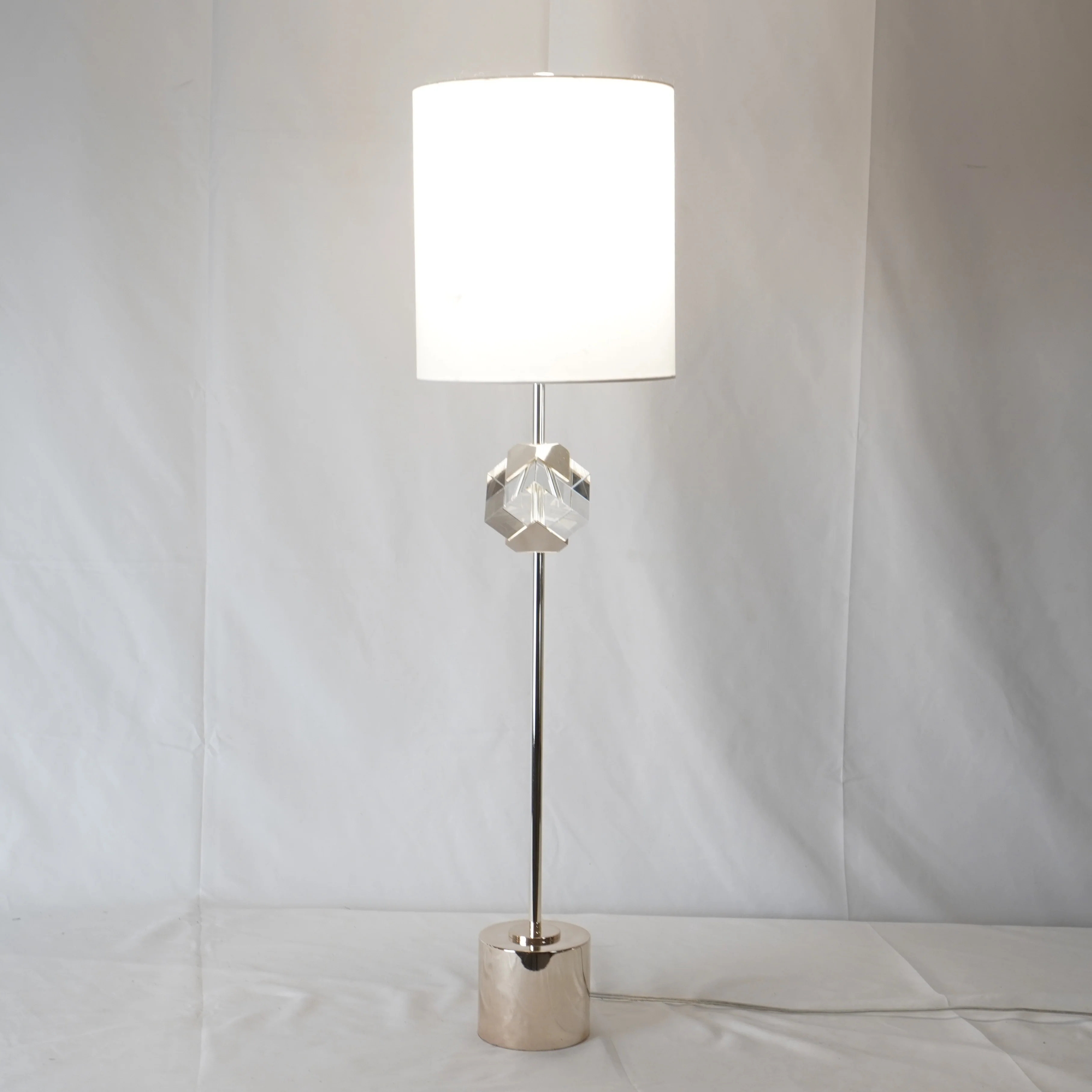John Richard Collection Crystal Cube Buffet Table Lamp from Intertek - Image 2