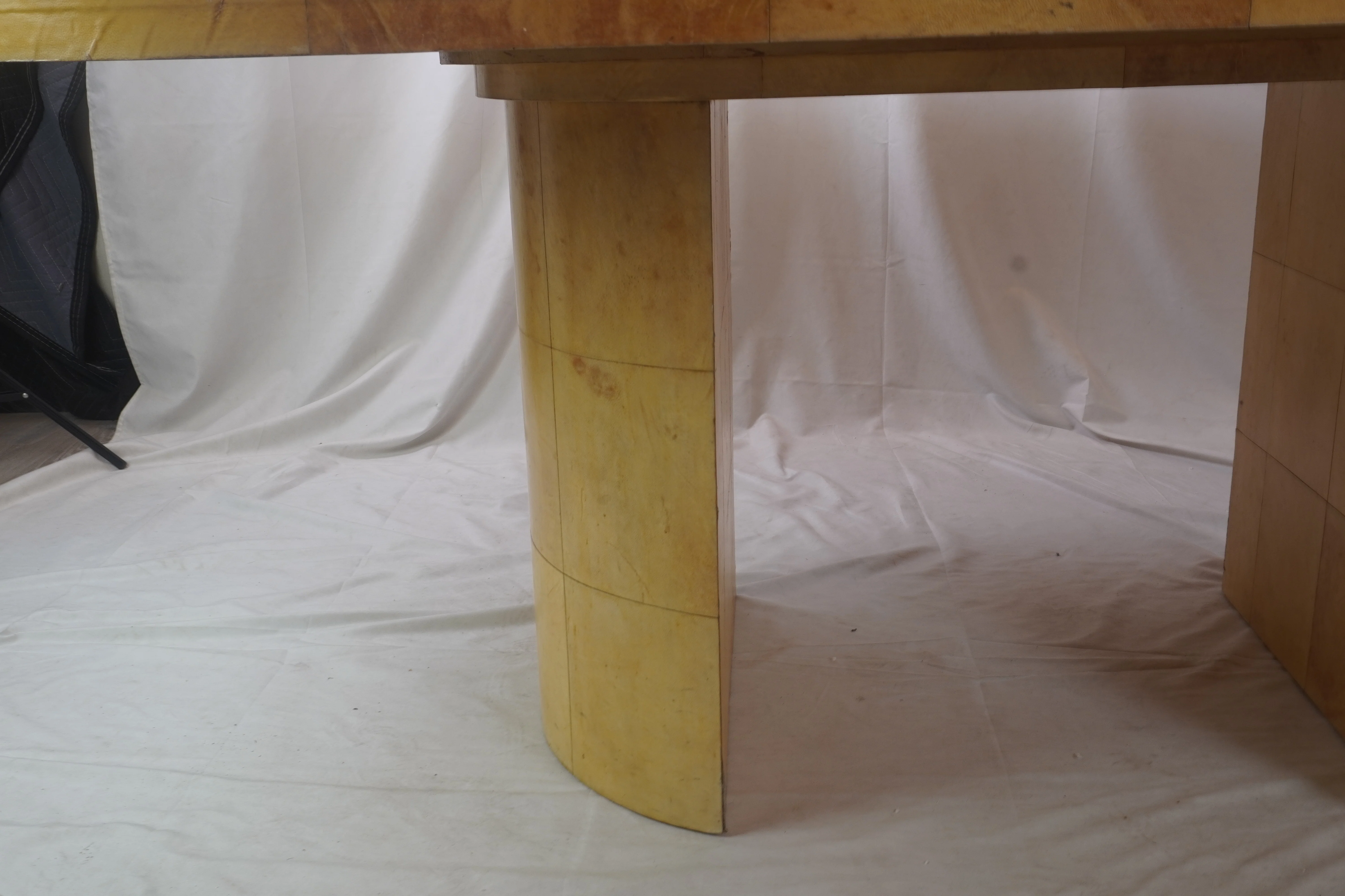 Karl Springer MCM Lacquered Goatskin Dining, Conference Table C1970s - Image 15