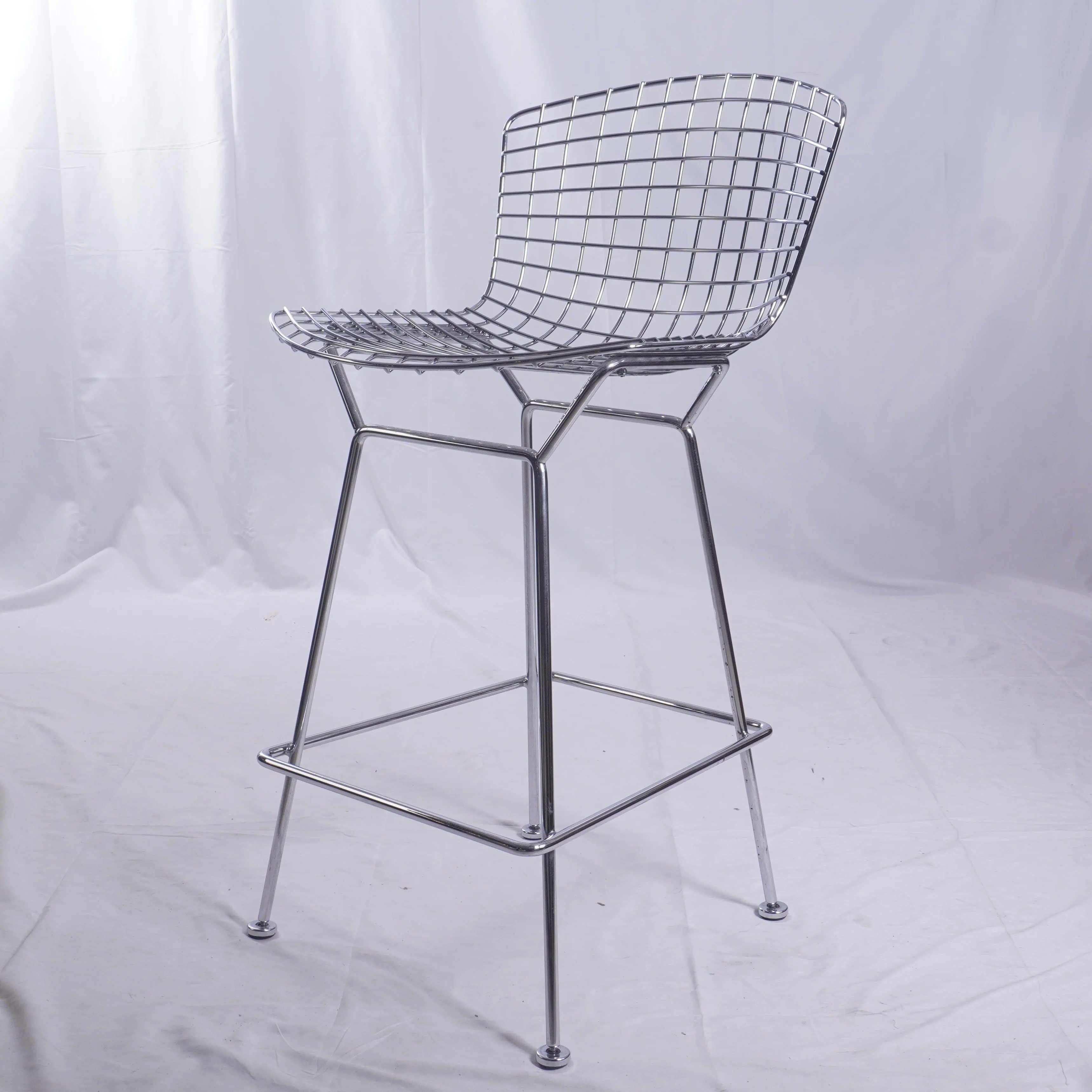 Knoll Bertoia Counter Stool Designed by Harry Bertoia, Set of 3 - Image 6