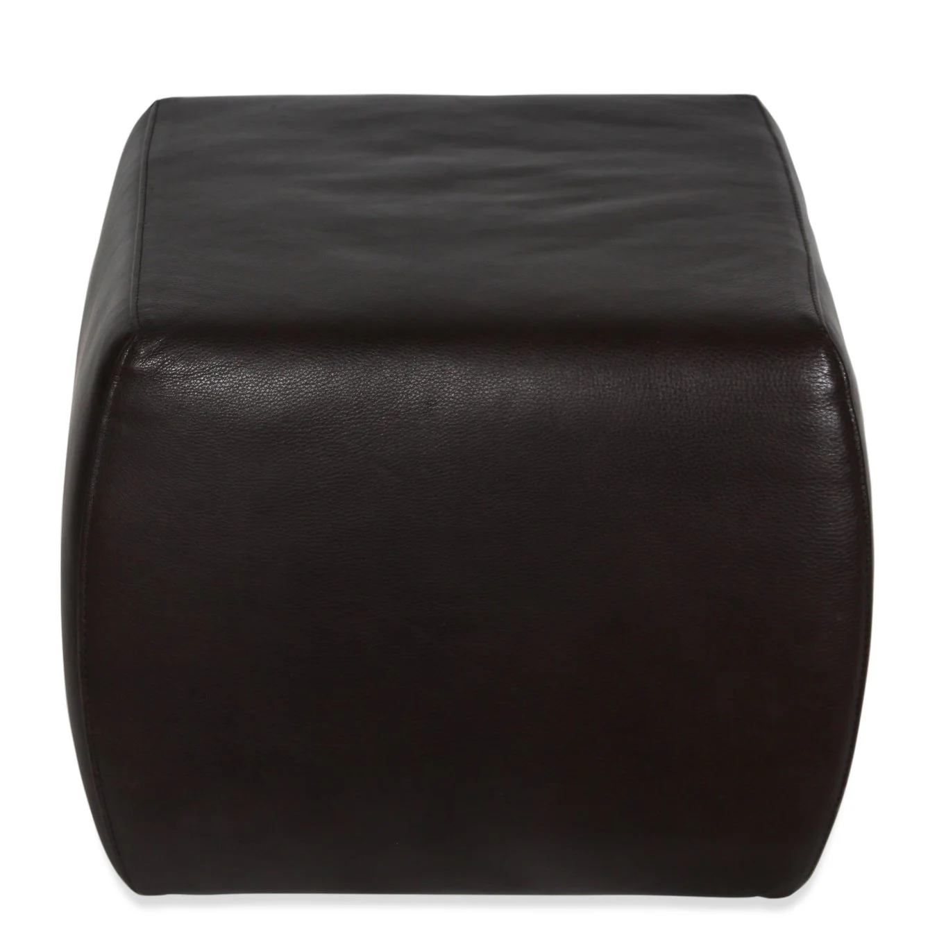Lind Square Leather Ottoman from Room & Board - Image 6