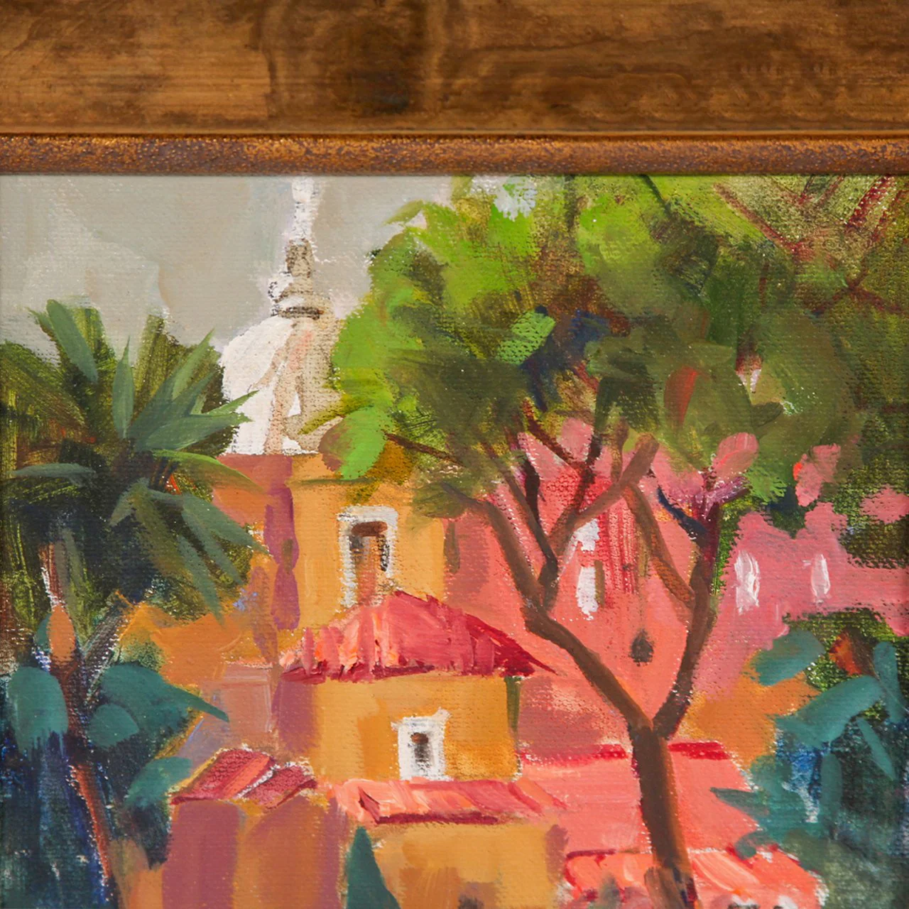 Marianne Dunn Roof Oil on Canvas Artwork - Image 3