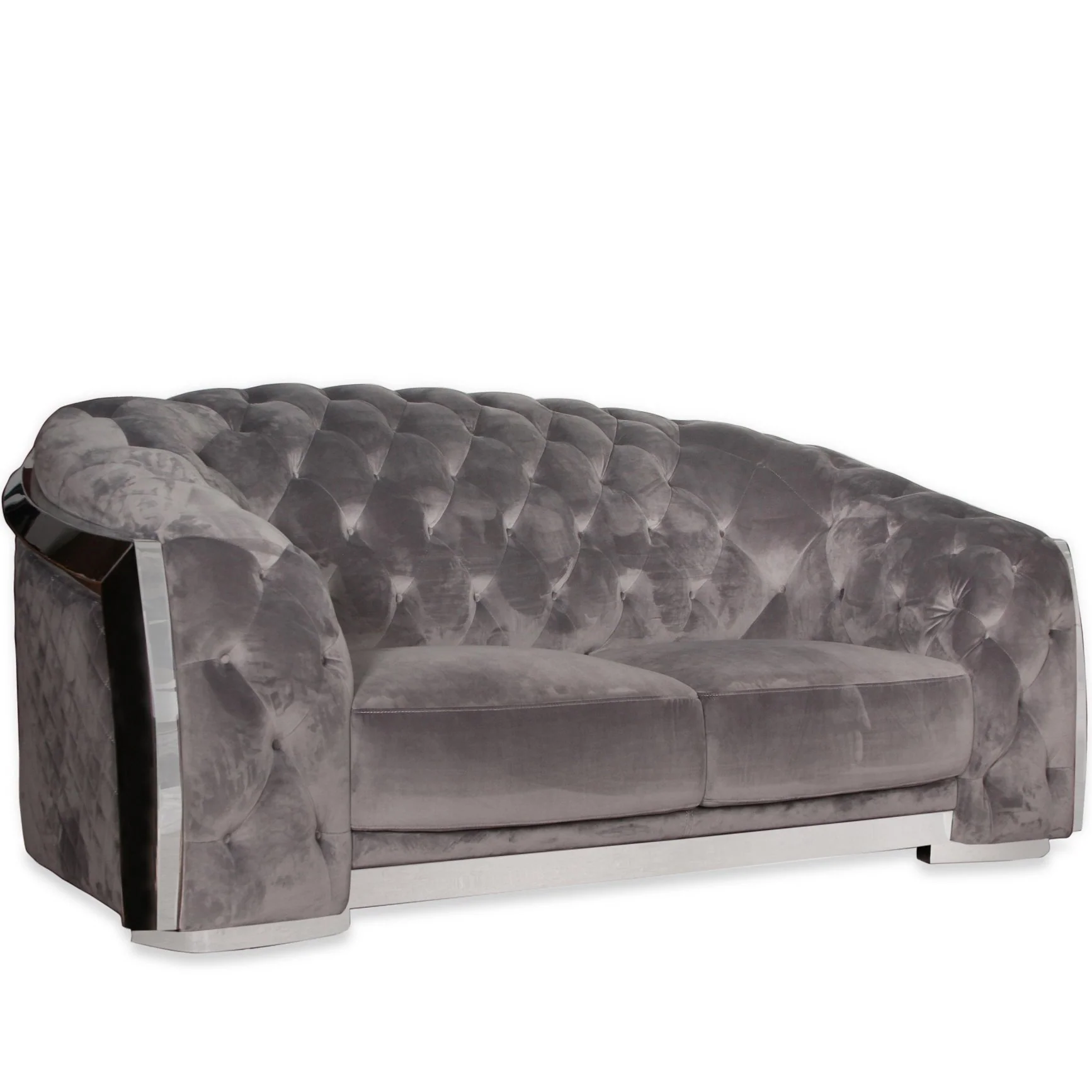 MASSIMO SILVER Loveseat by Roberto Grassie - Image 3