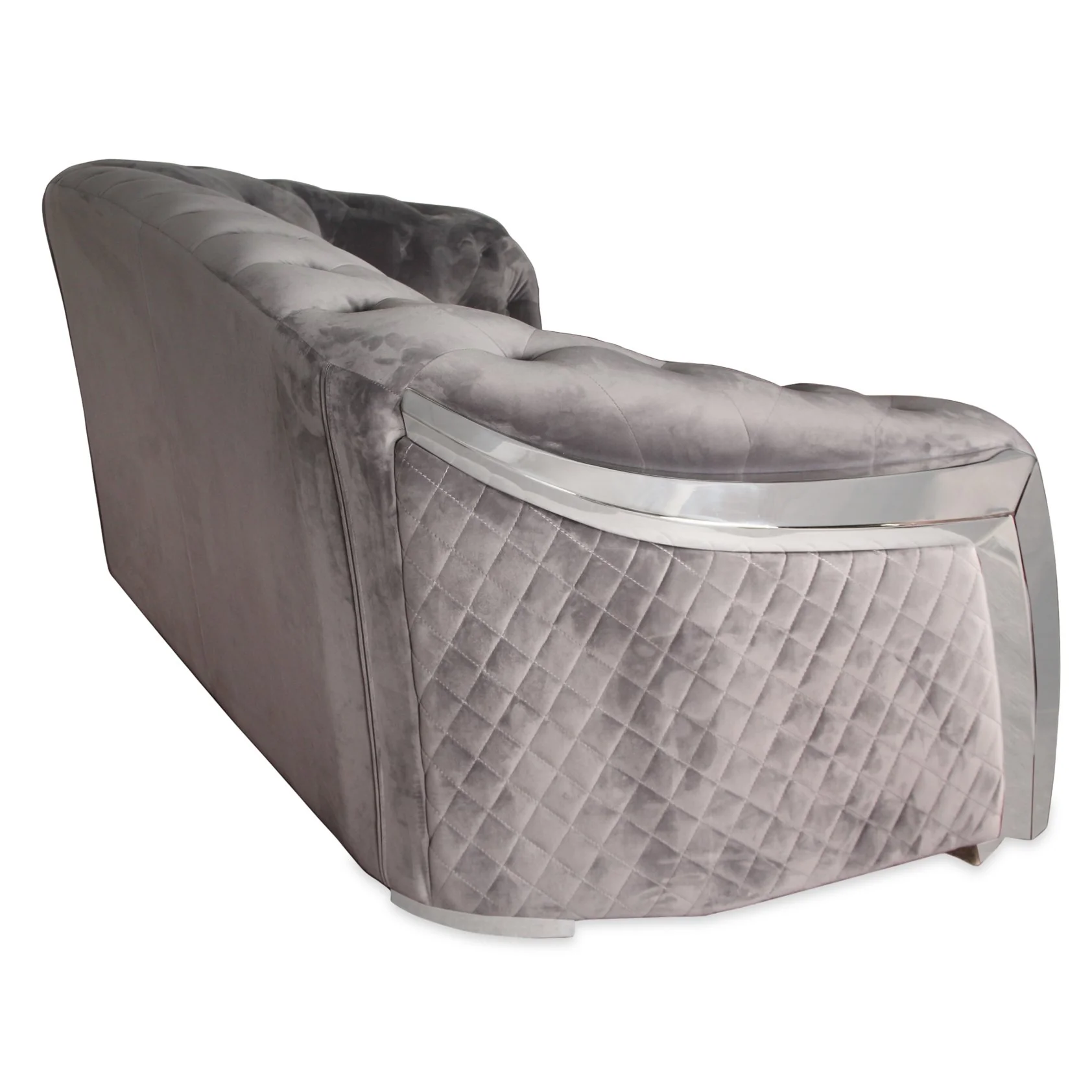 MASSIMO SILVER Loveseat by Roberto Grassie - Image 5