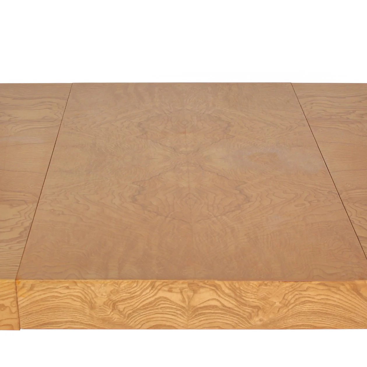 Milo Baughman Olivewood Double Extension Dining Table C1970s - Image 5