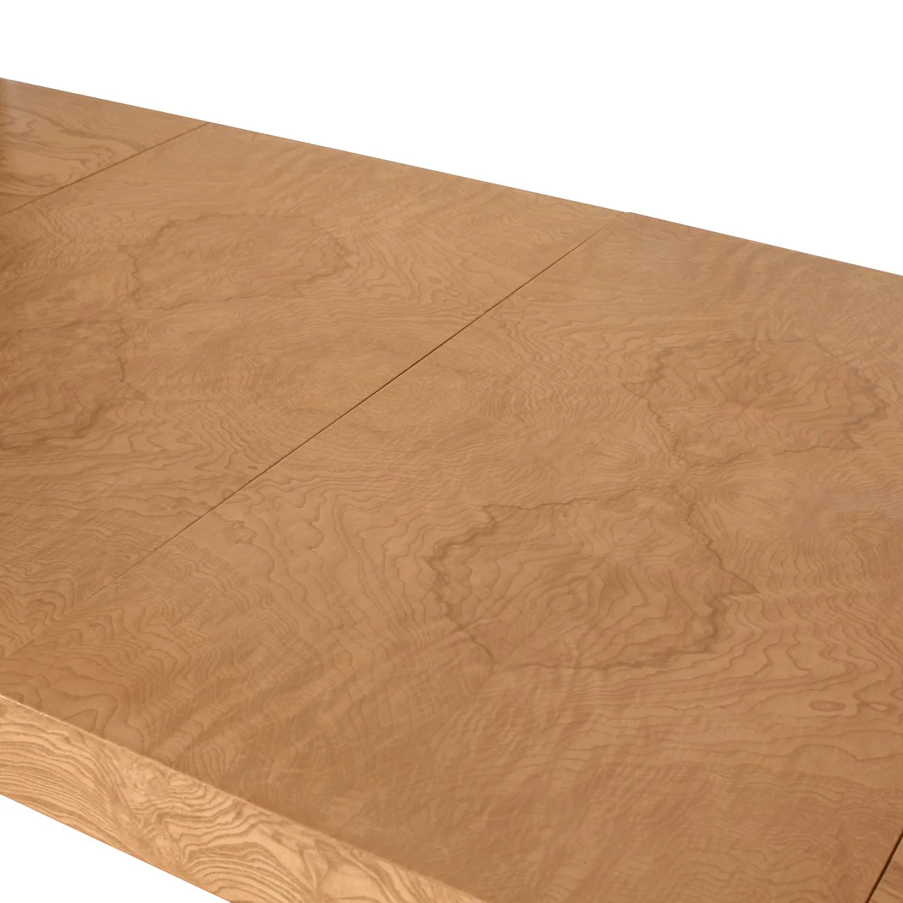 Milo Baughman Olivewood Double Extension Dining Table C1970s - Image 7