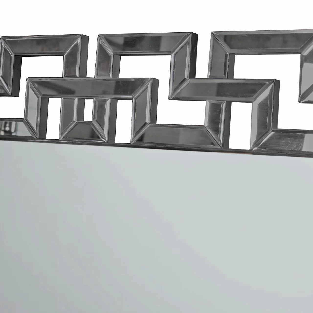 Modern Greek Key Mirror - Image 4