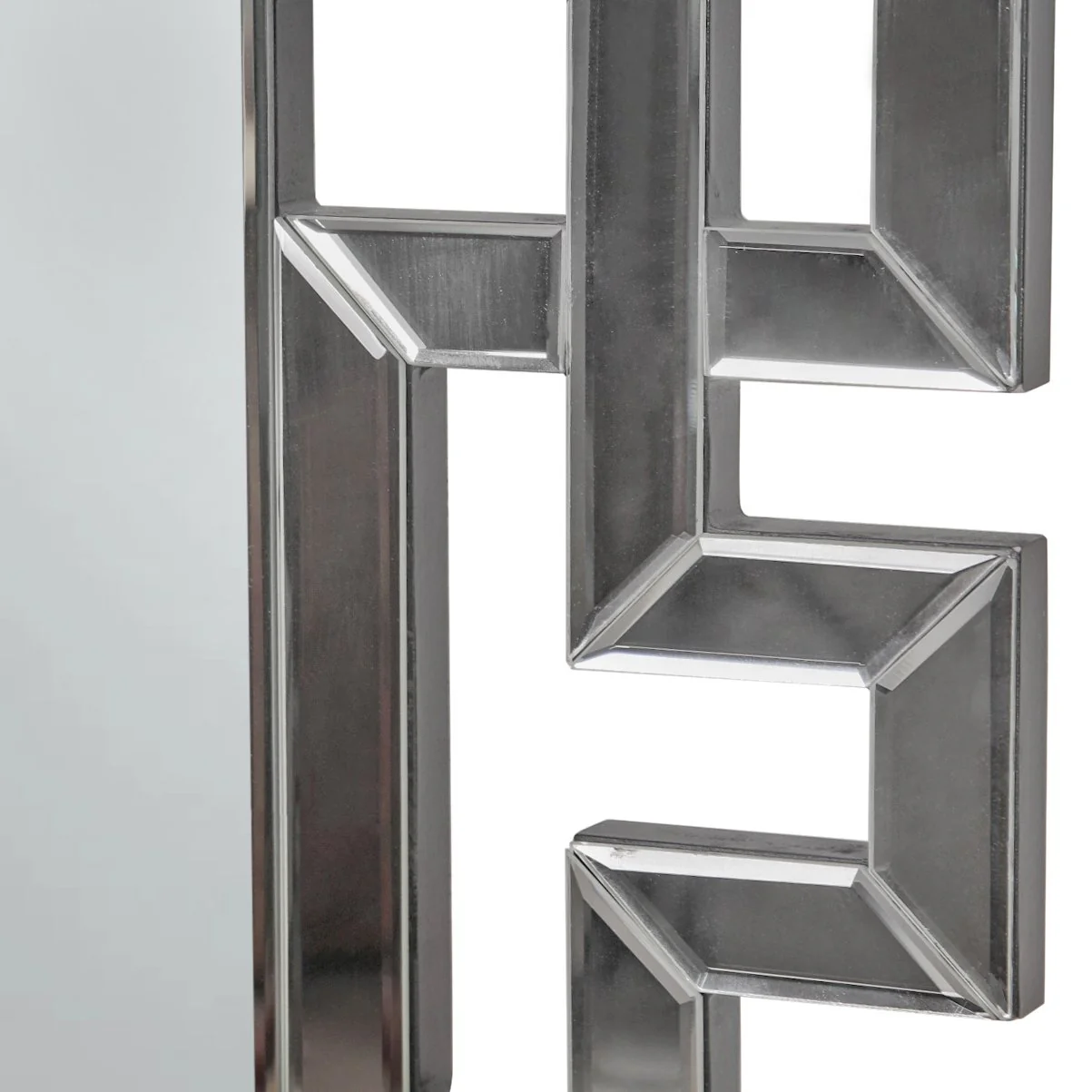 Modern Greek Key Mirror - Image 6