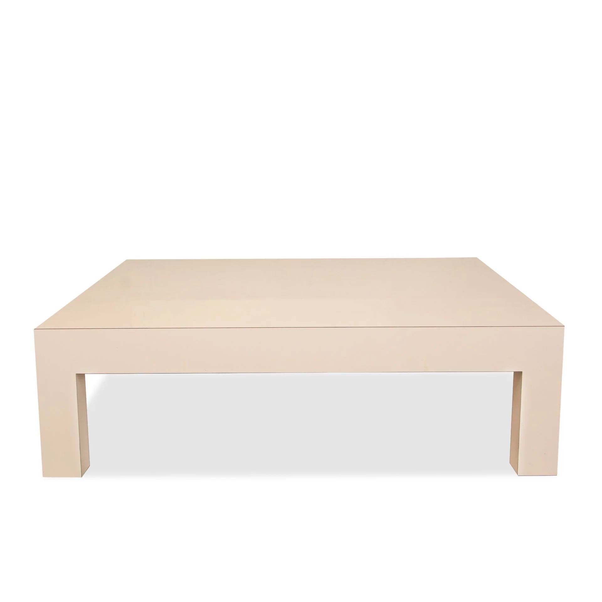 Modern Laminate Parsons Coffee Table - Image 2