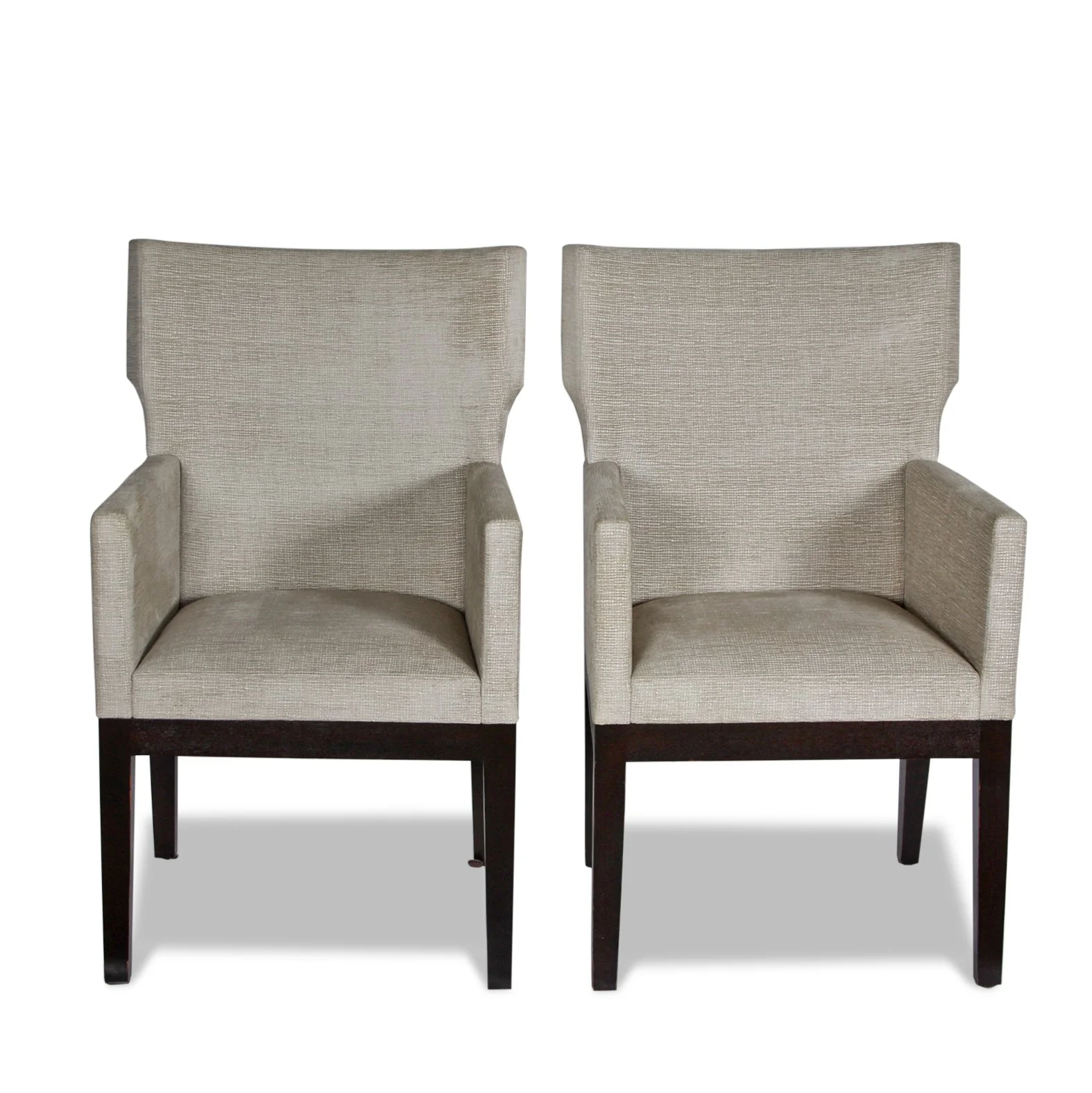 Pair of Christian Liaigre Barbuda Armchairs from Holly Hunt - Image 5