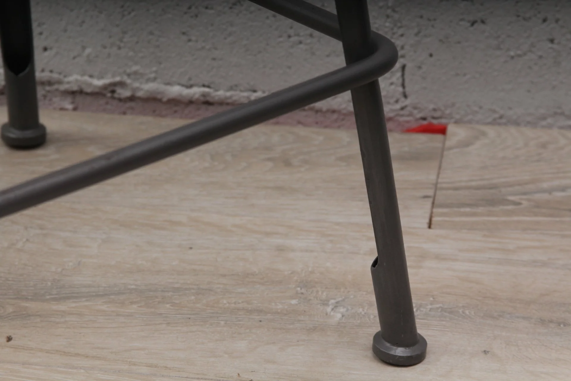 Pair of Modern Industrial Counter Stools - Image 6