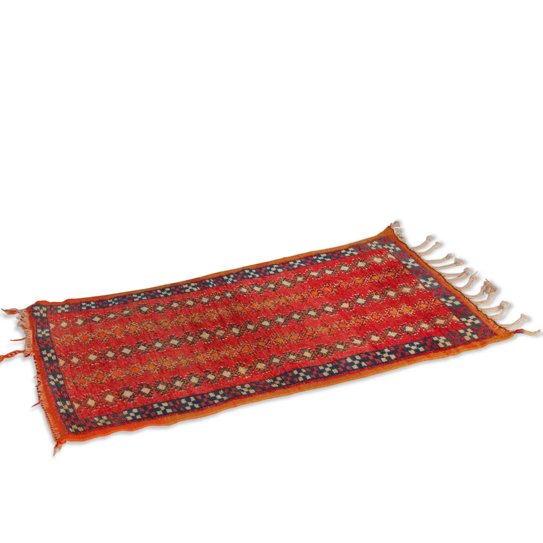 Persian Turkoman Carpet (2 ft 4 in x 3 ft 9 in) - Image 8