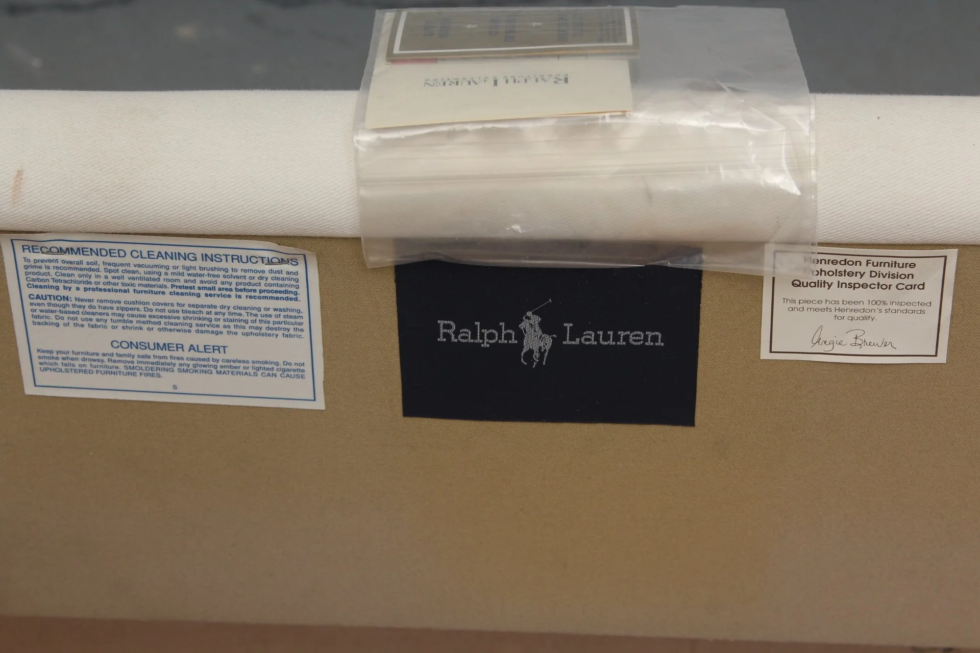 Ralph Lauren Home Sleigh Queen Size Bedframe - Image 7