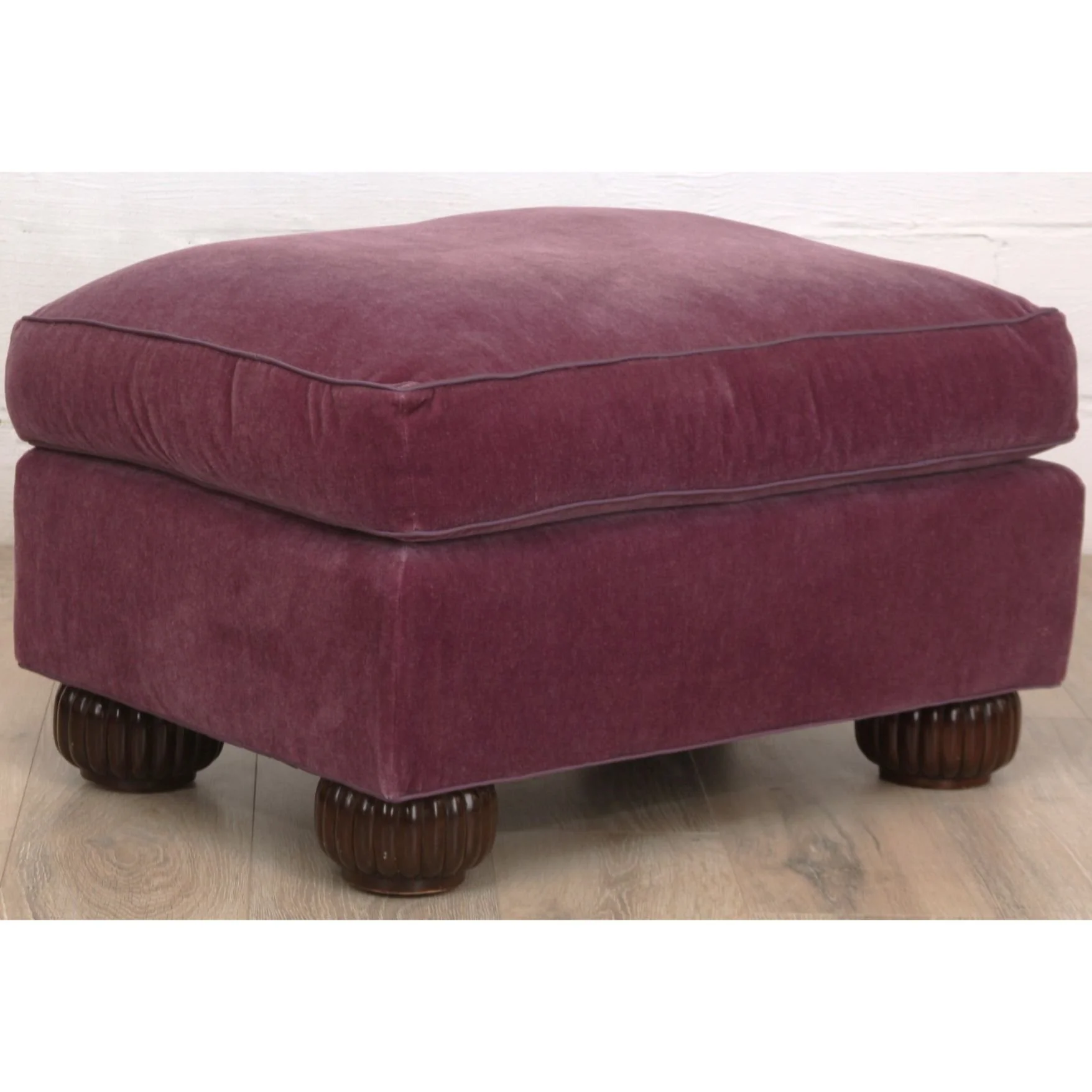 Rose Tarlow Melrose House Ottoman in the style of Émile-Jacques Ruhlmann - Image 3