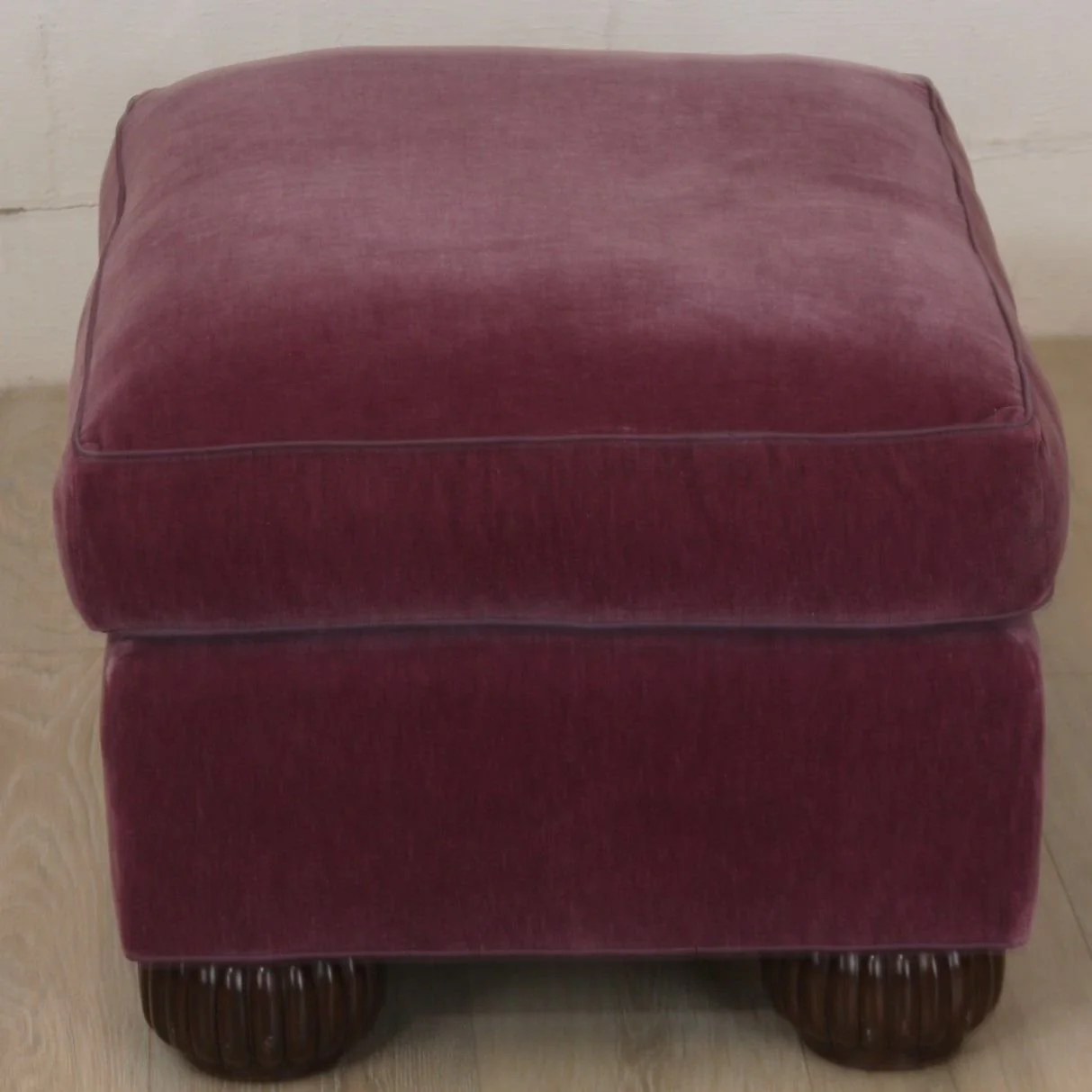 Rose Tarlow Melrose House Ottoman in the style of Émile-Jacques Ruhlmann - Image 5