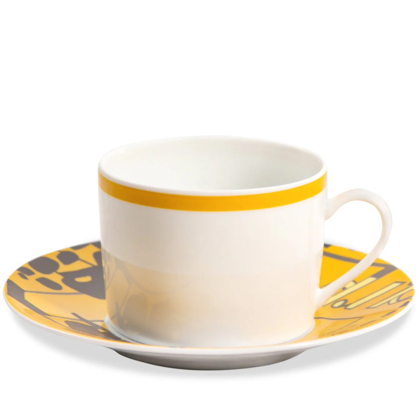 Set of 10 Bernardaud Coffee Cups and 10 Saucers - Image 3