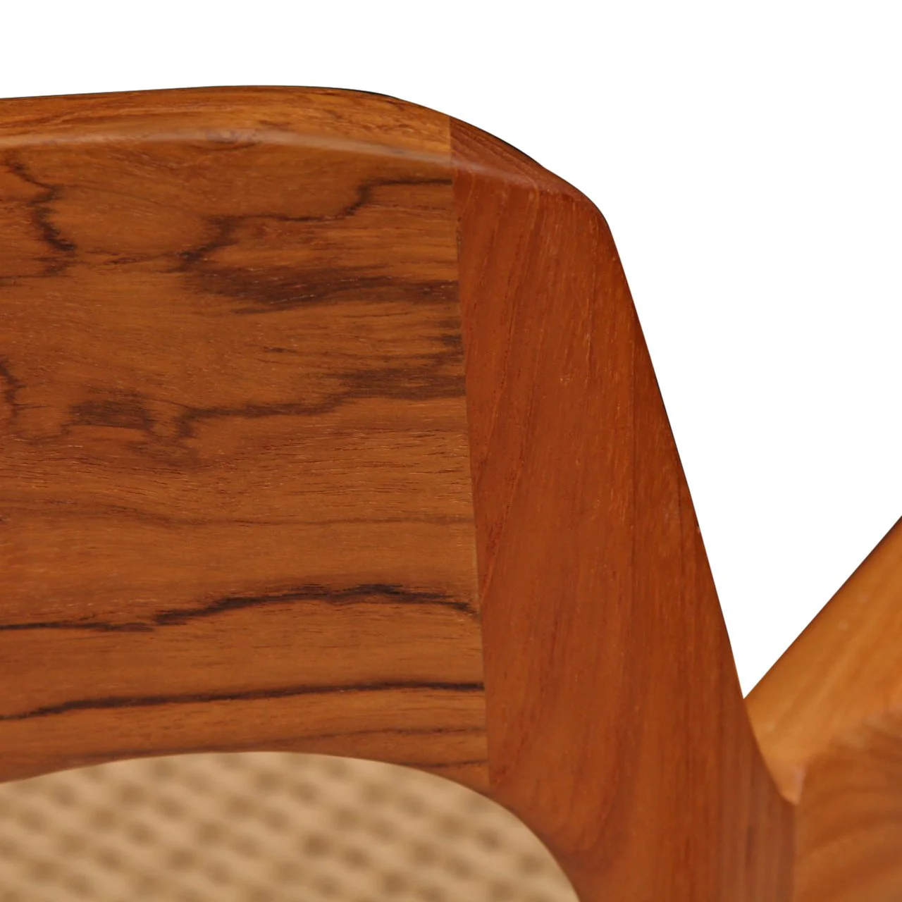 Set of 4 Møller Model 55 Teak and Papercord Armchairs - Image 3