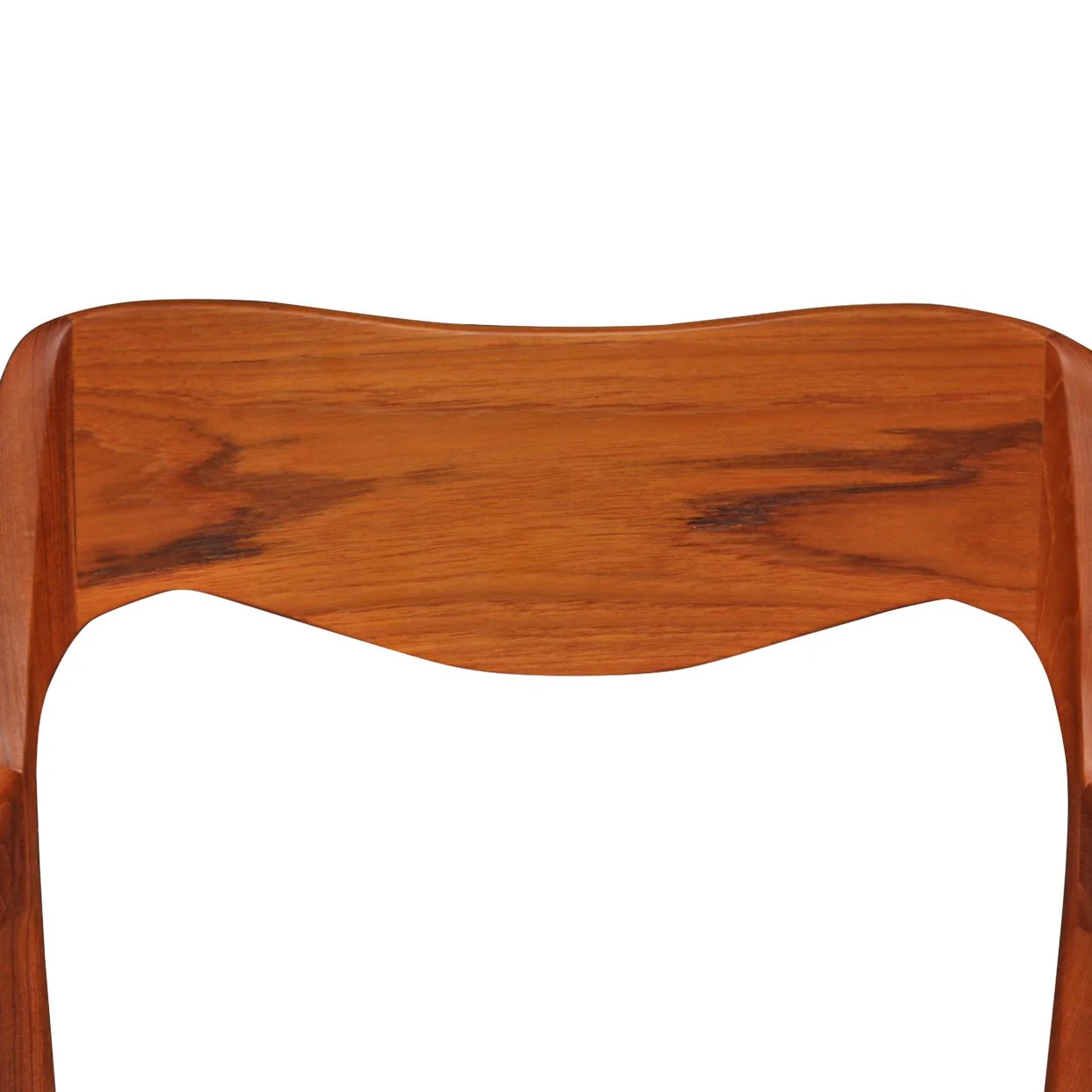 Set of 4 Møller Model 55 Teak and Papercord Armchairs - Image 8