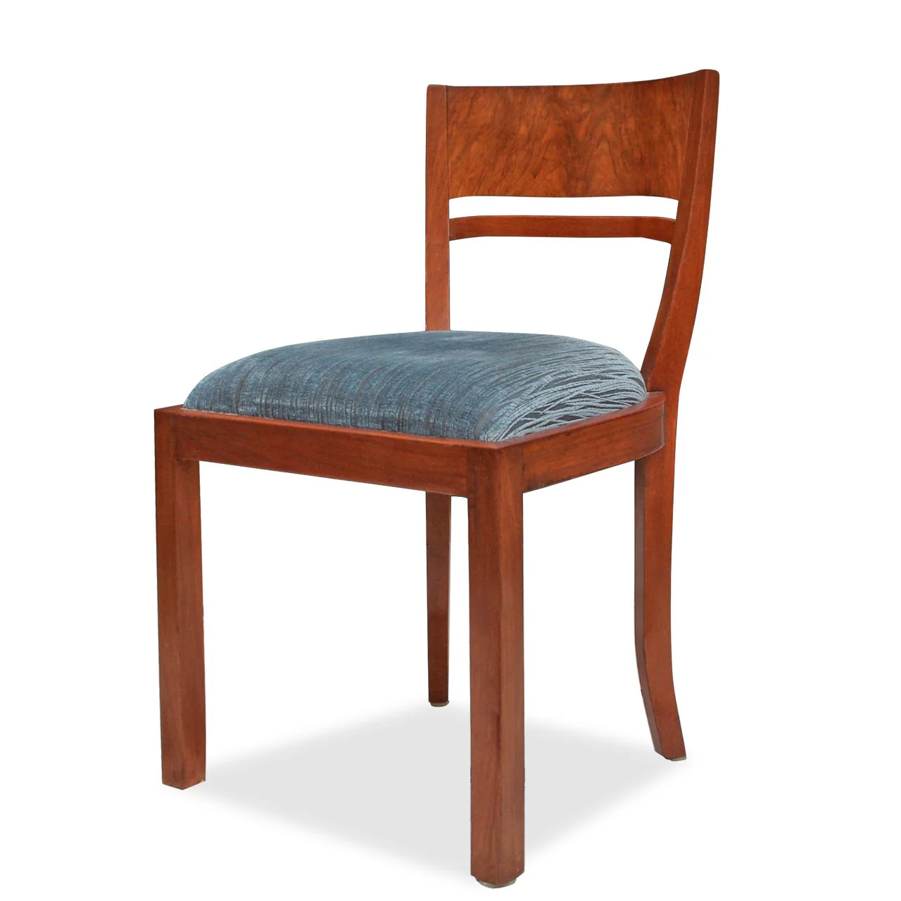 Set of 8 Antique Austrian Biedermeier Dining Chairs C1930s - Image 5