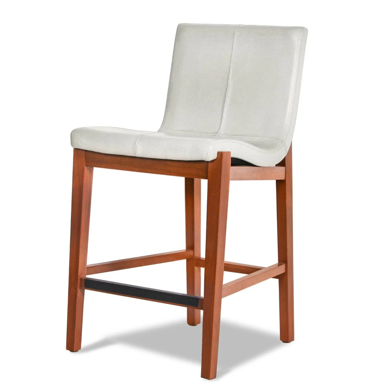 Set of Six Holly Hunt Siren Counter Stools - Image 7