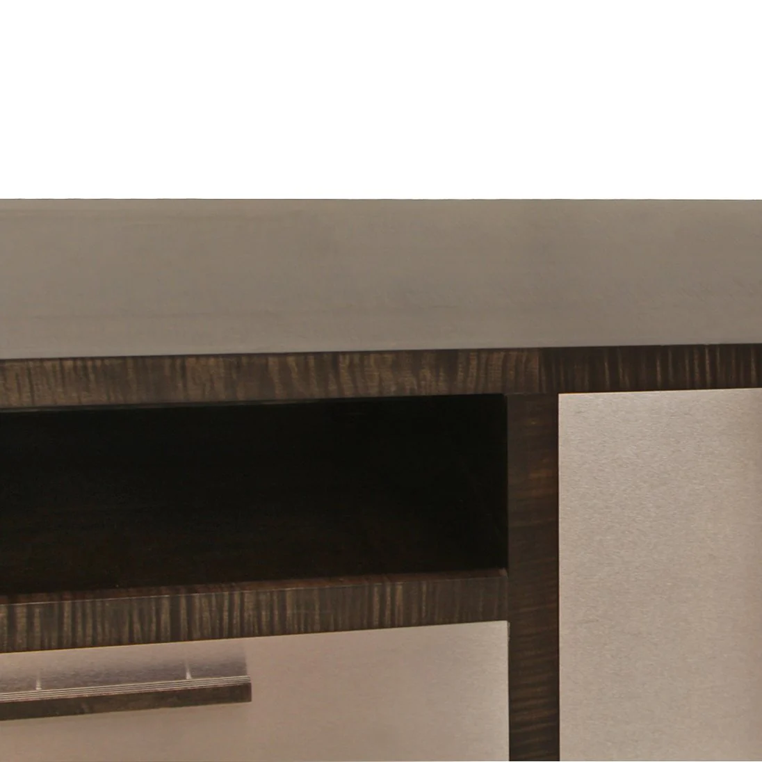 Steve Hardy Custom Curly Maple and Anodized Aluminum Media Center - Image 4