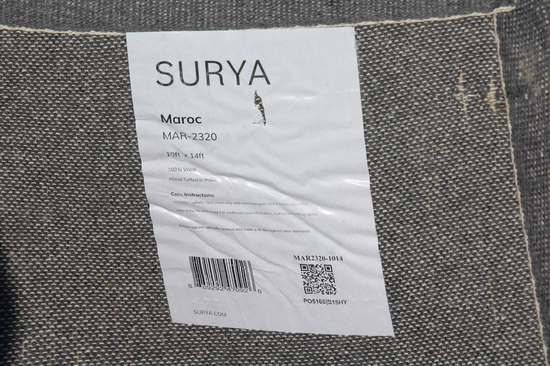 Surya Rugs Maroc 26248 Hand Tufted Wool Indoor Area Rug (10ft x 14ft) - Image 7