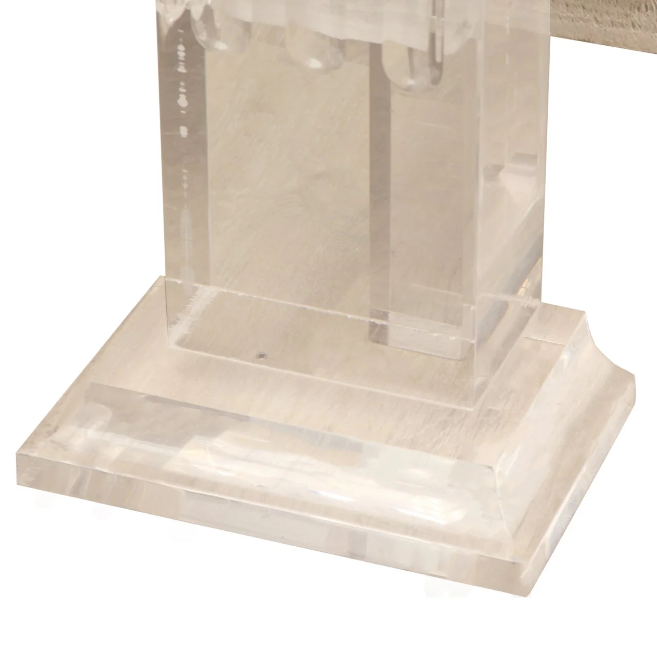 Sylvana Lucite Four Poster King Size Bed Frame - Image 8