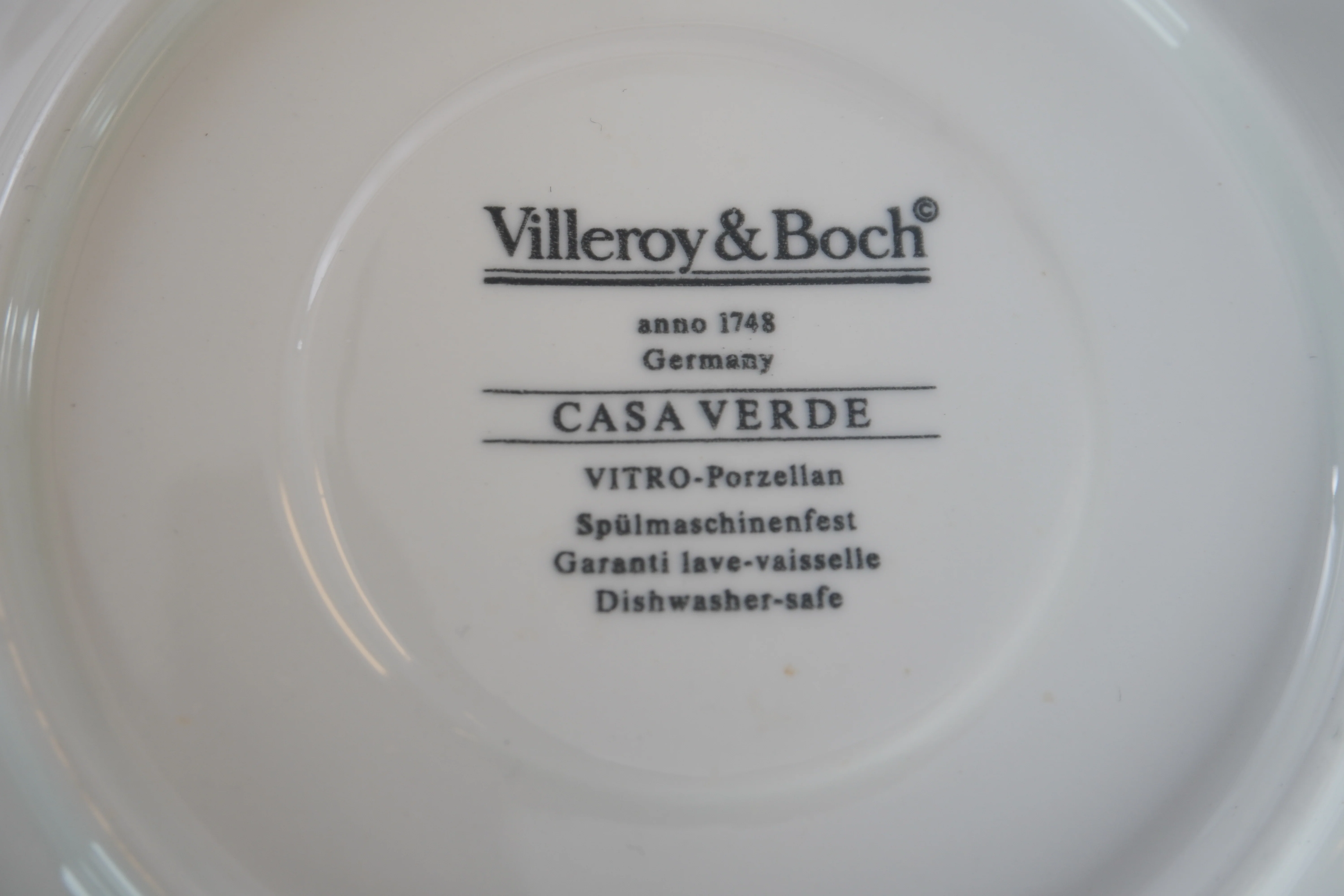 Villeroy & Boch Casaverde Dinnerware Collection- 83 Pieces Made in Germany - Image 11