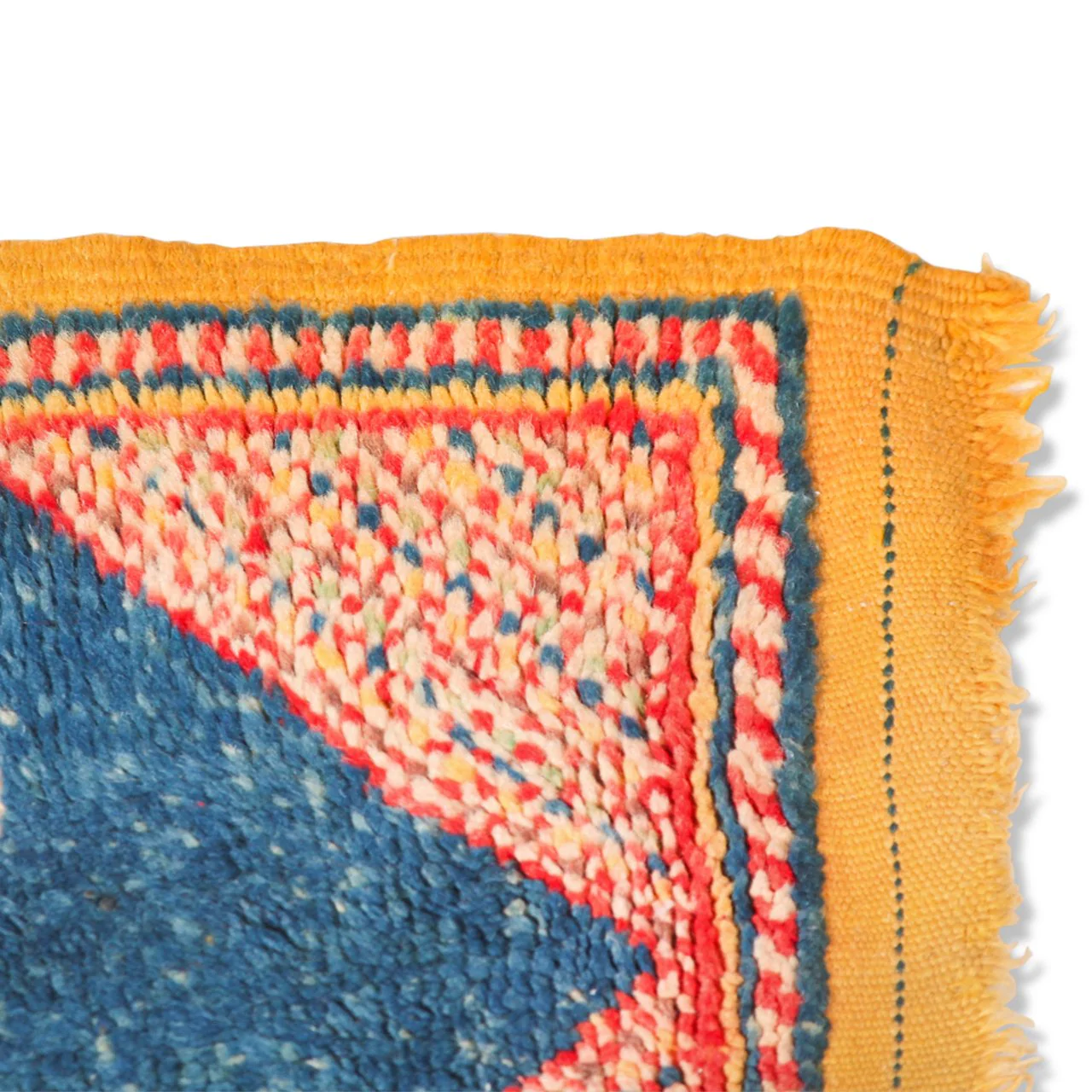 Vintage Ait Ouaouzguite Moroccan Carpet (1 ft 9 in x 3 ft 5 in) - Image 5