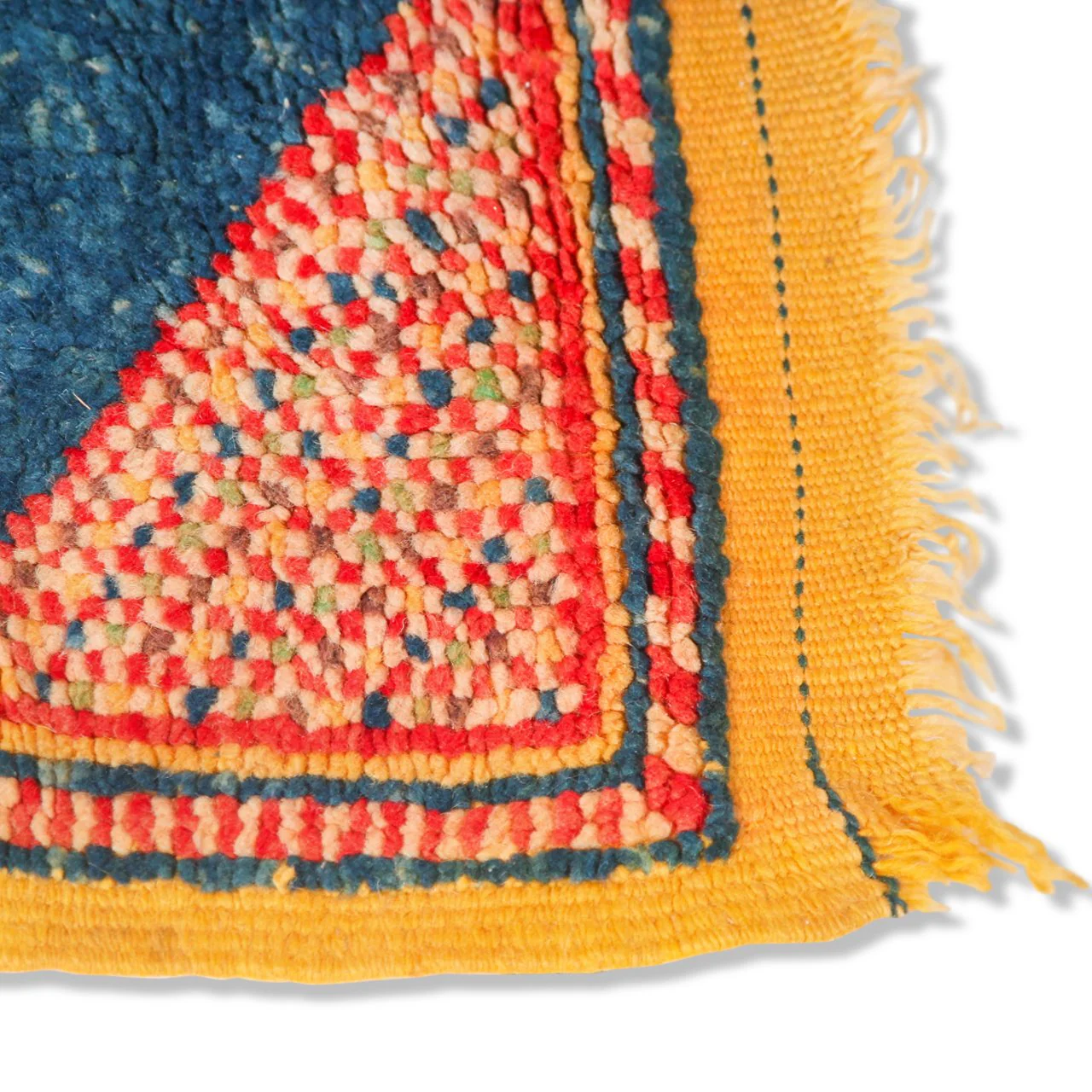 Vintage Ait Ouaouzguite Moroccan Carpet (1 ft 9 in x 3 ft 5 in) - Image 6