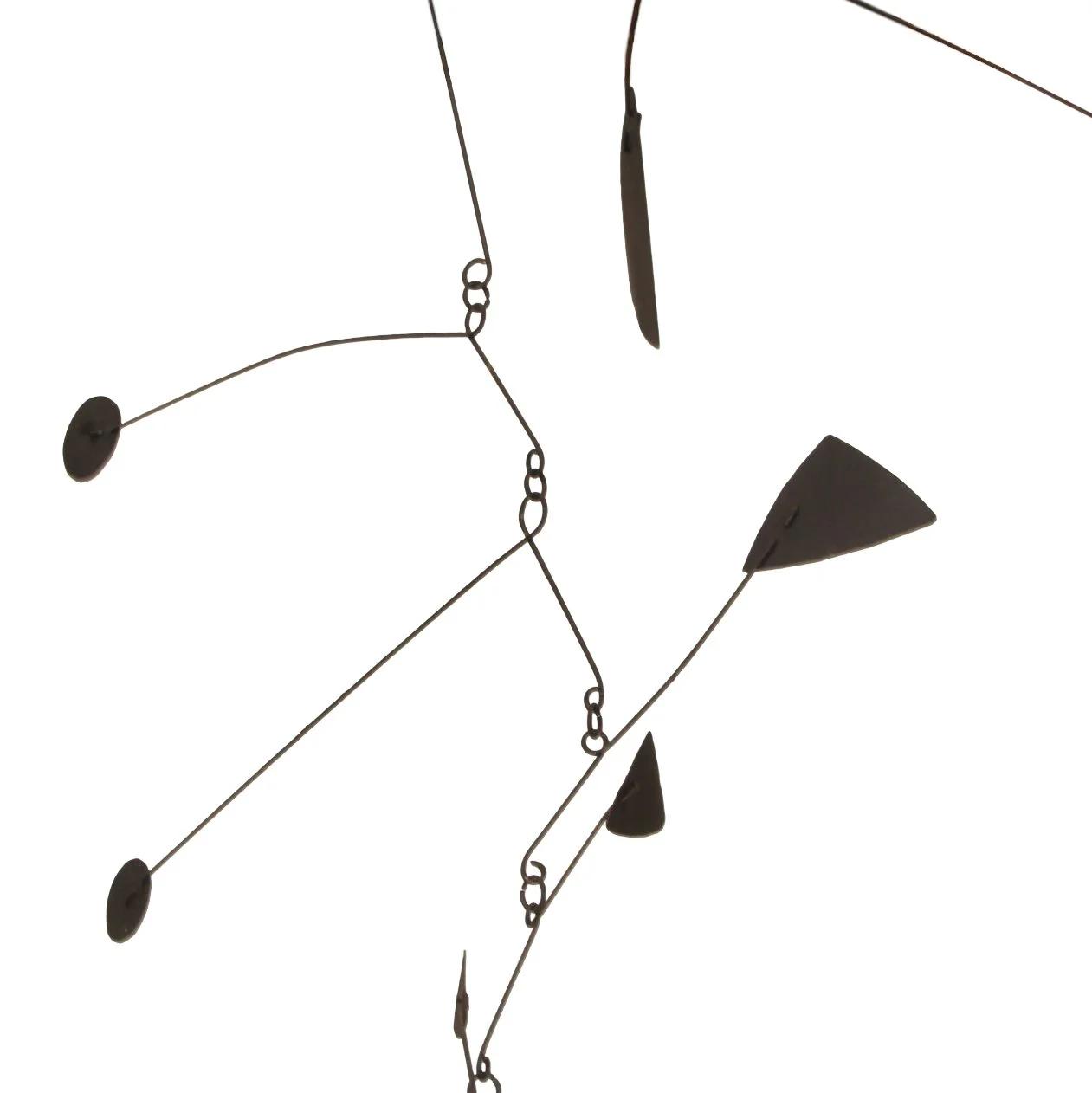 Vintage Alexander Calder Style Mobile Sculpture with Pedestal - Image 4