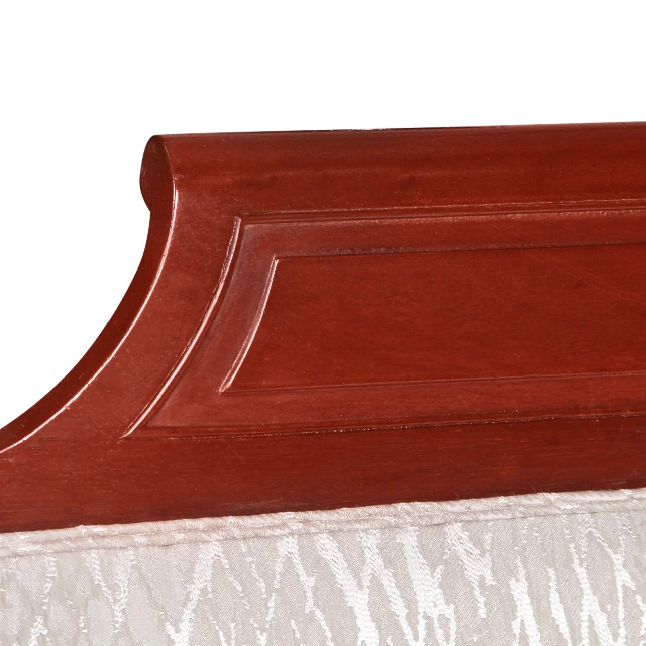 Vintage American Empire Style Mahogany Sofa - Image 10