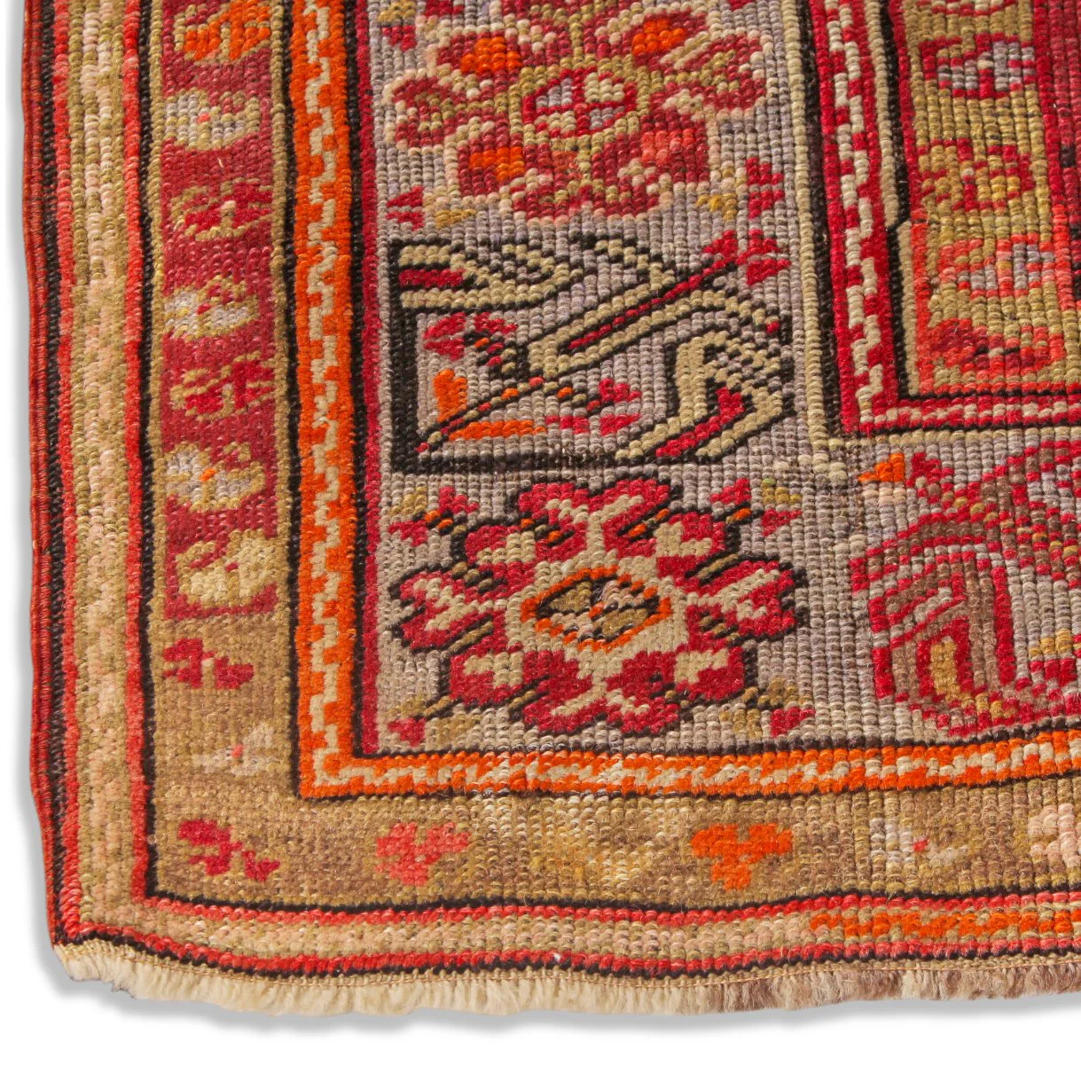 Vintage Bijar Handwoven Tribal Carpet w/ Vegetable Dye (3 ft 10 in x 6 ft 8 in) - Image 13